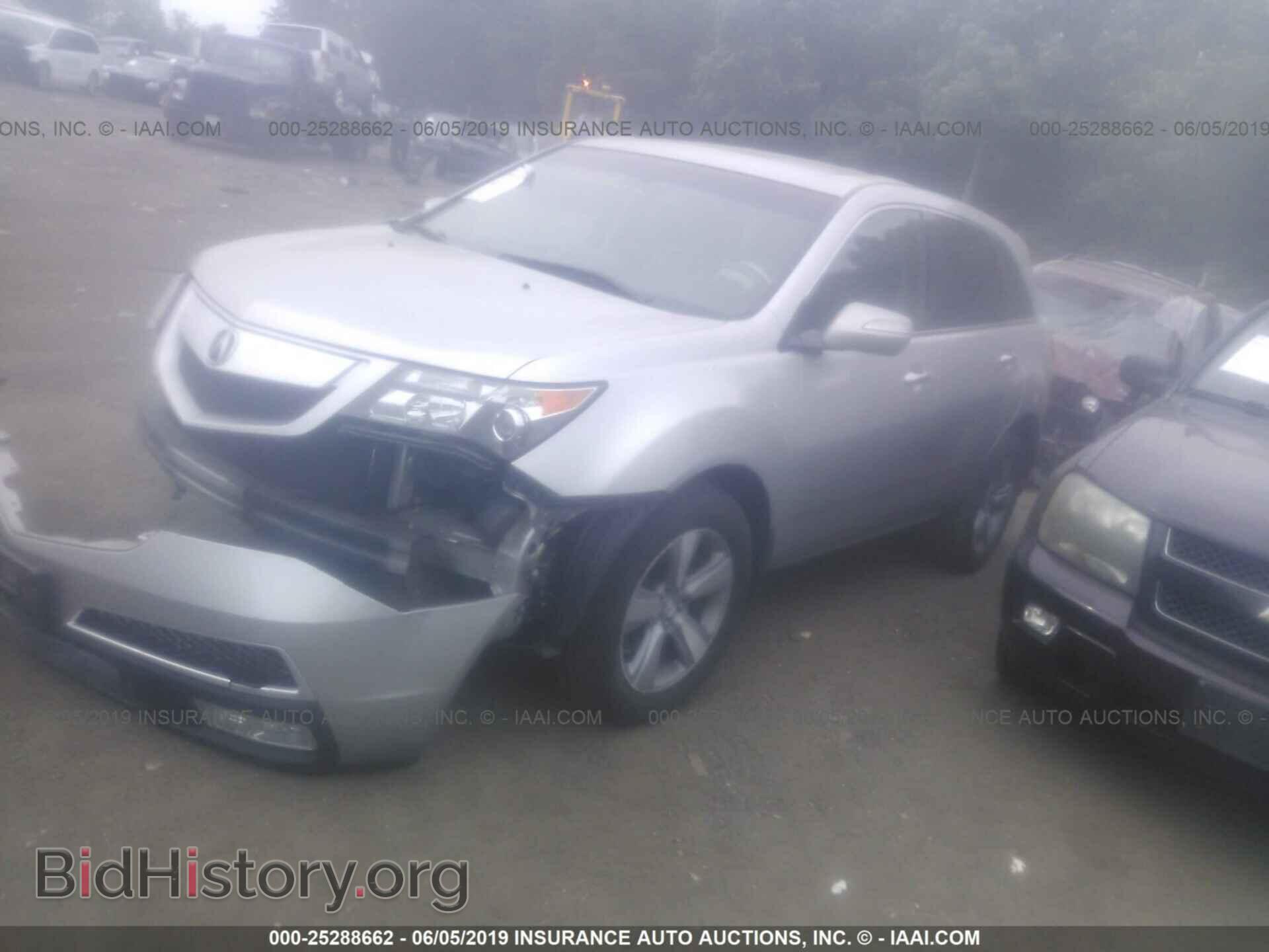 2011 ACURA MDX - VIN: 2HNYD2H66BH543258 - Фото 2