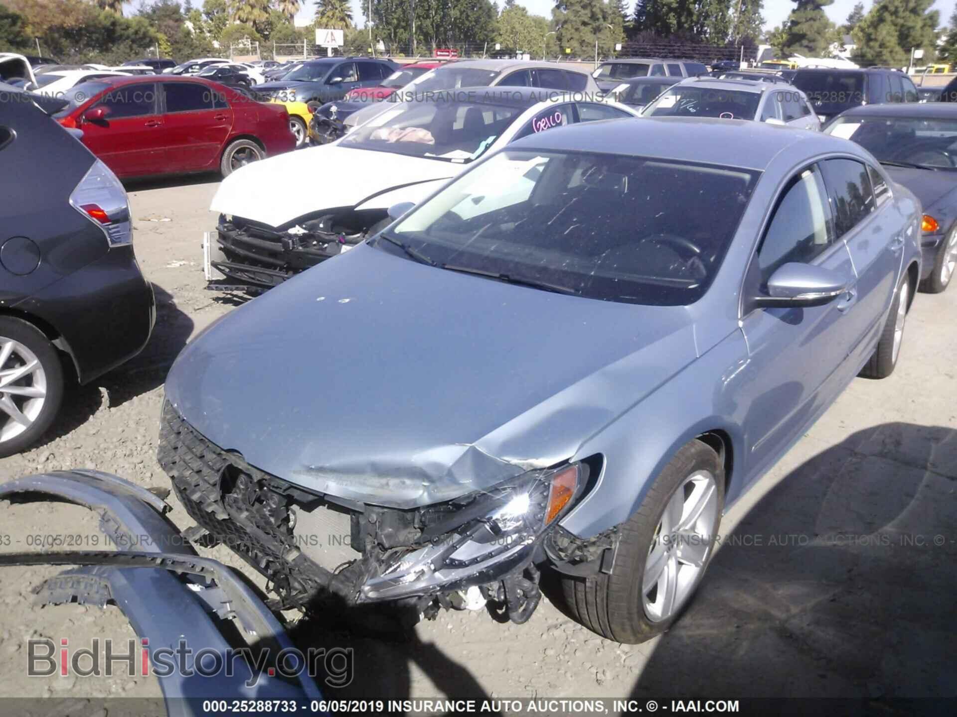 2013 VOLKSWAGEN CC - VIN: WVWBP7AN1DE508249 - Фото 2