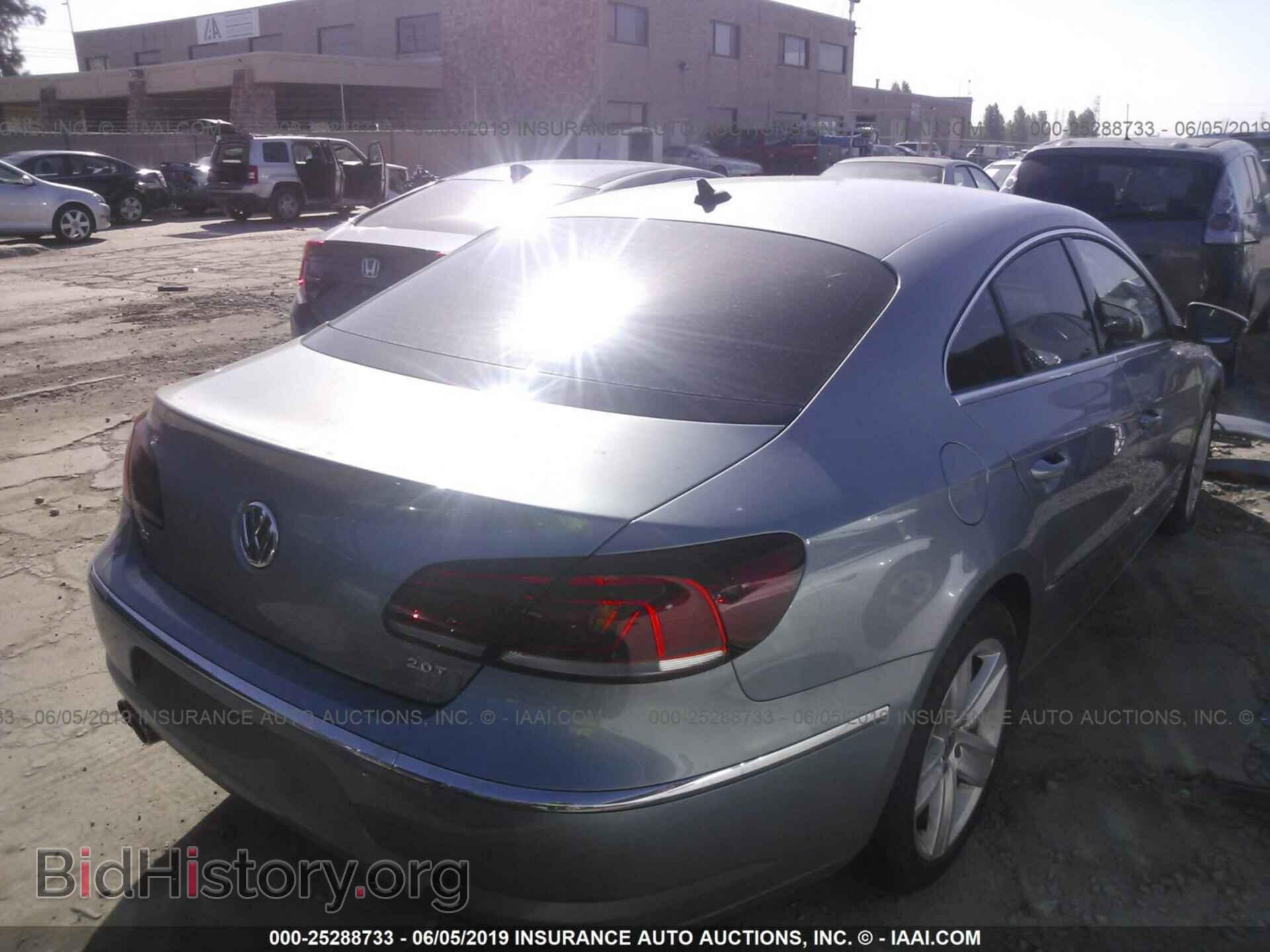 2013 VOLKSWAGEN CC - VIN: WVWBP7AN1DE508249 - Фото 4