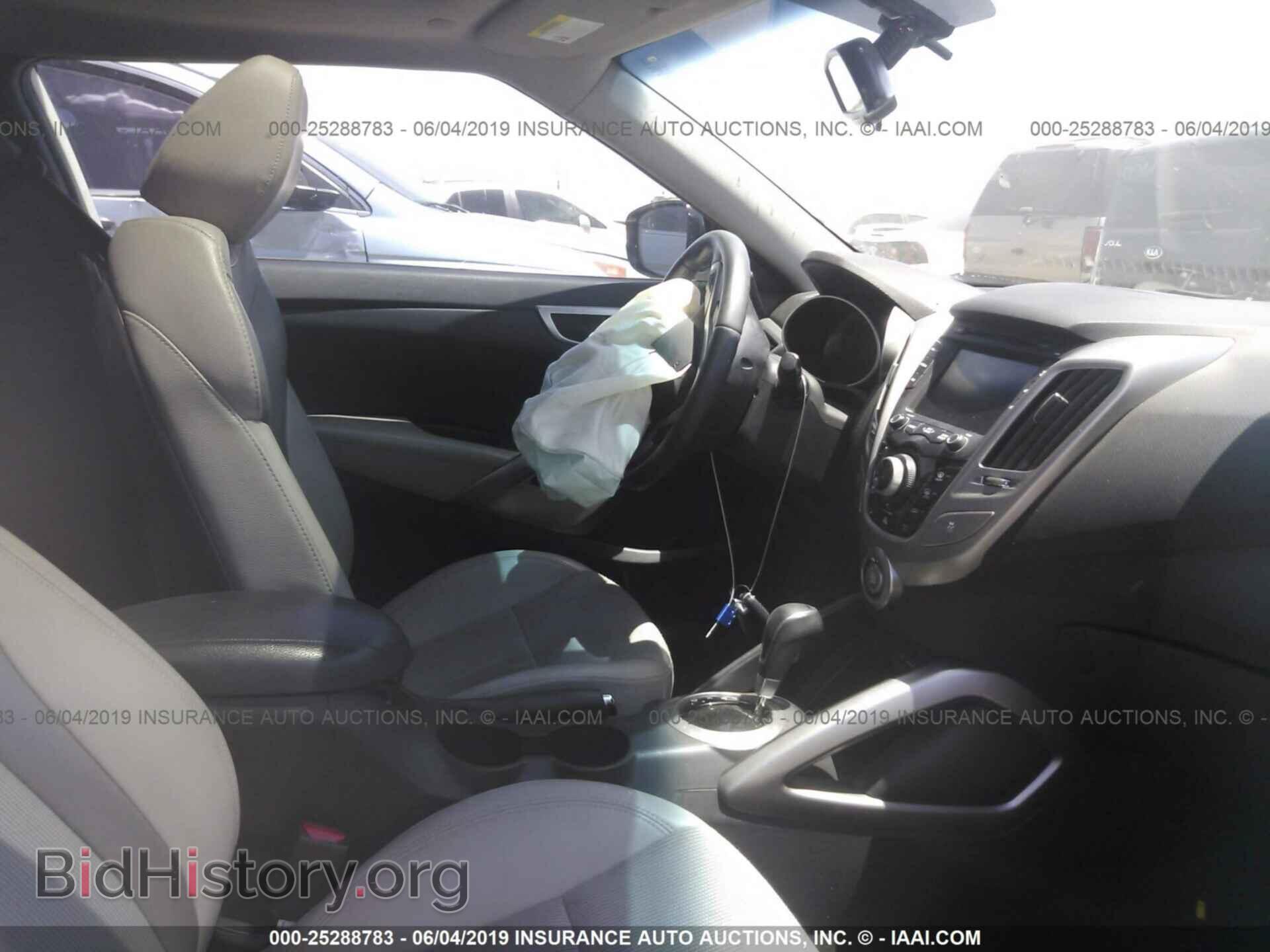 2013 HYUNDAI VELOSTER - VIN: KMHTC6AD5DU109962 - Фото 5