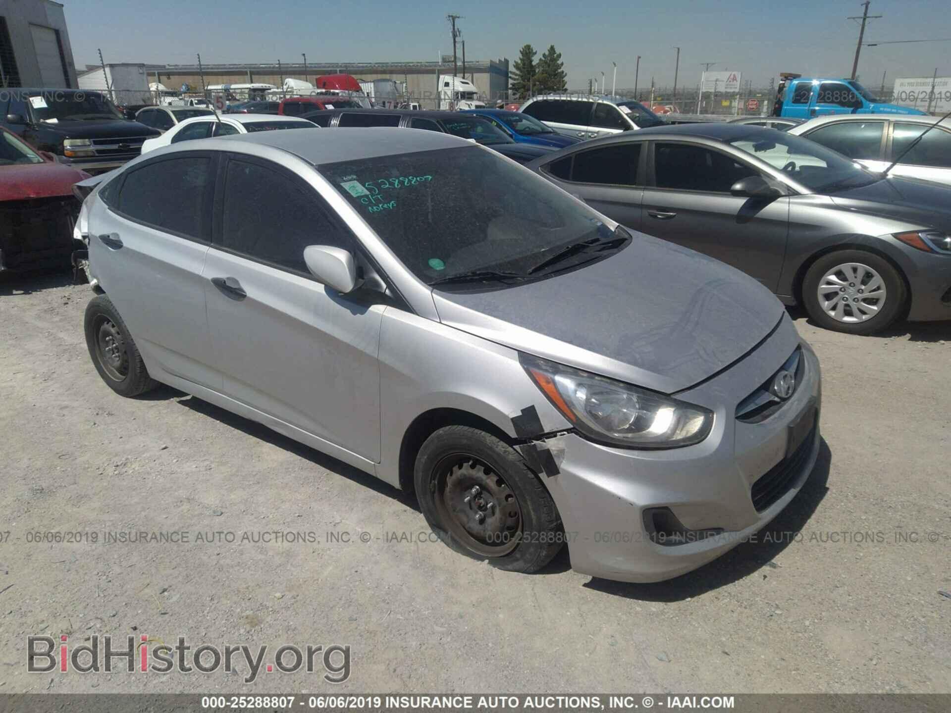 Фотография KMHCT4AE8CU097723 - HYUNDAI ACCENT 2012