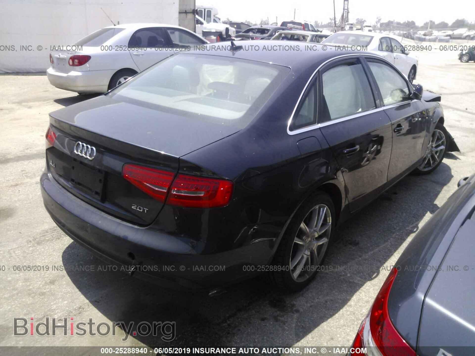 2013 AUDI A4 - VIN: WAUFFAFL3DN042779 - Фото 4