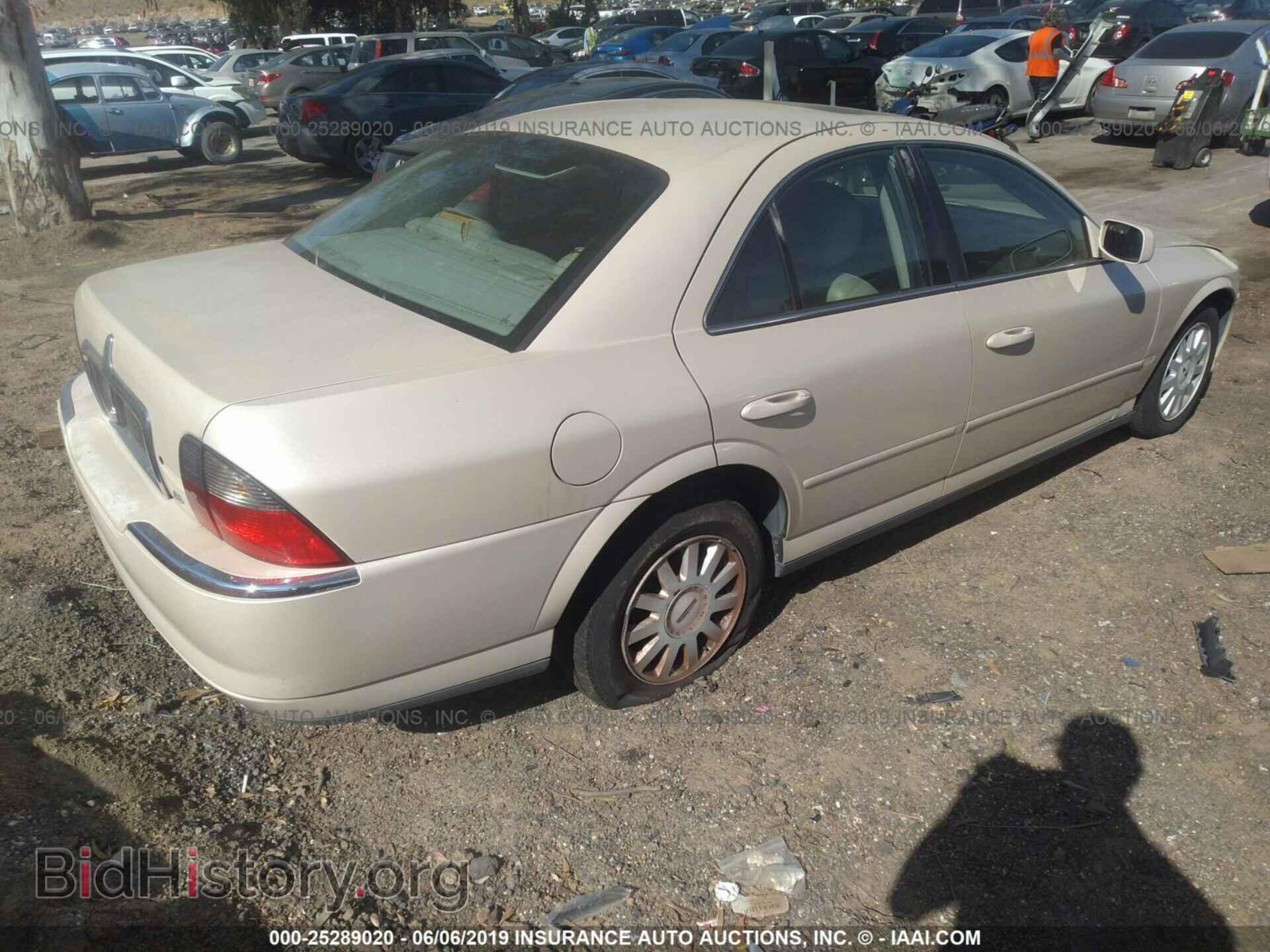2003 Lincoln LS - VIN: 1LNHM86S43Y669033 - Фото 4