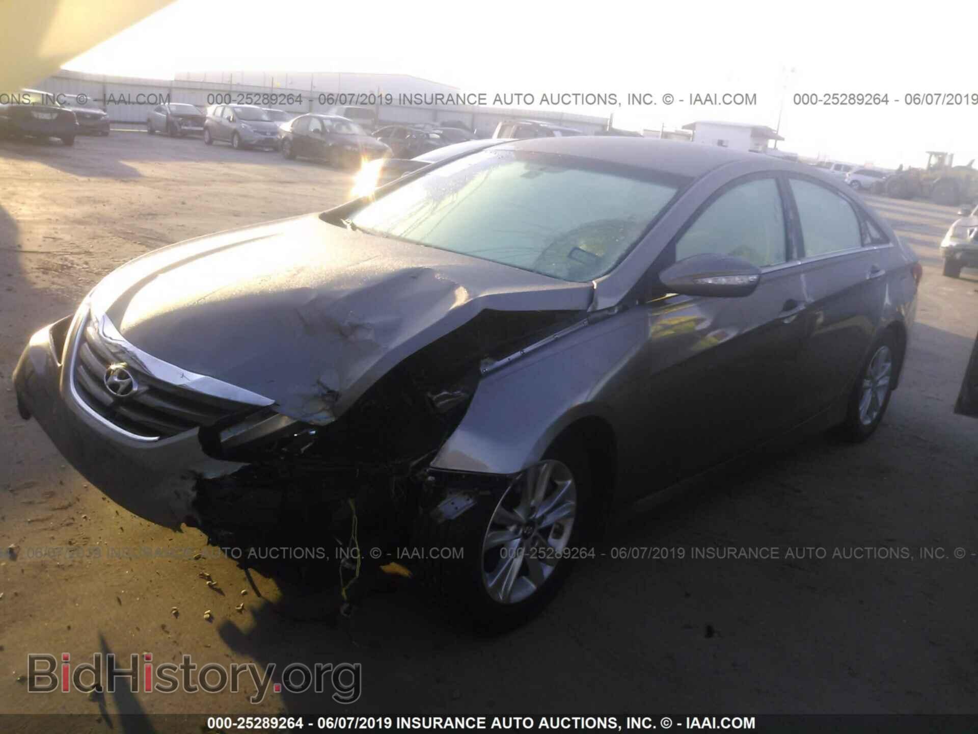 2014 HYUNDAI SONATA - VIN: 5NPEB4AC9EH856911 - Photo 2