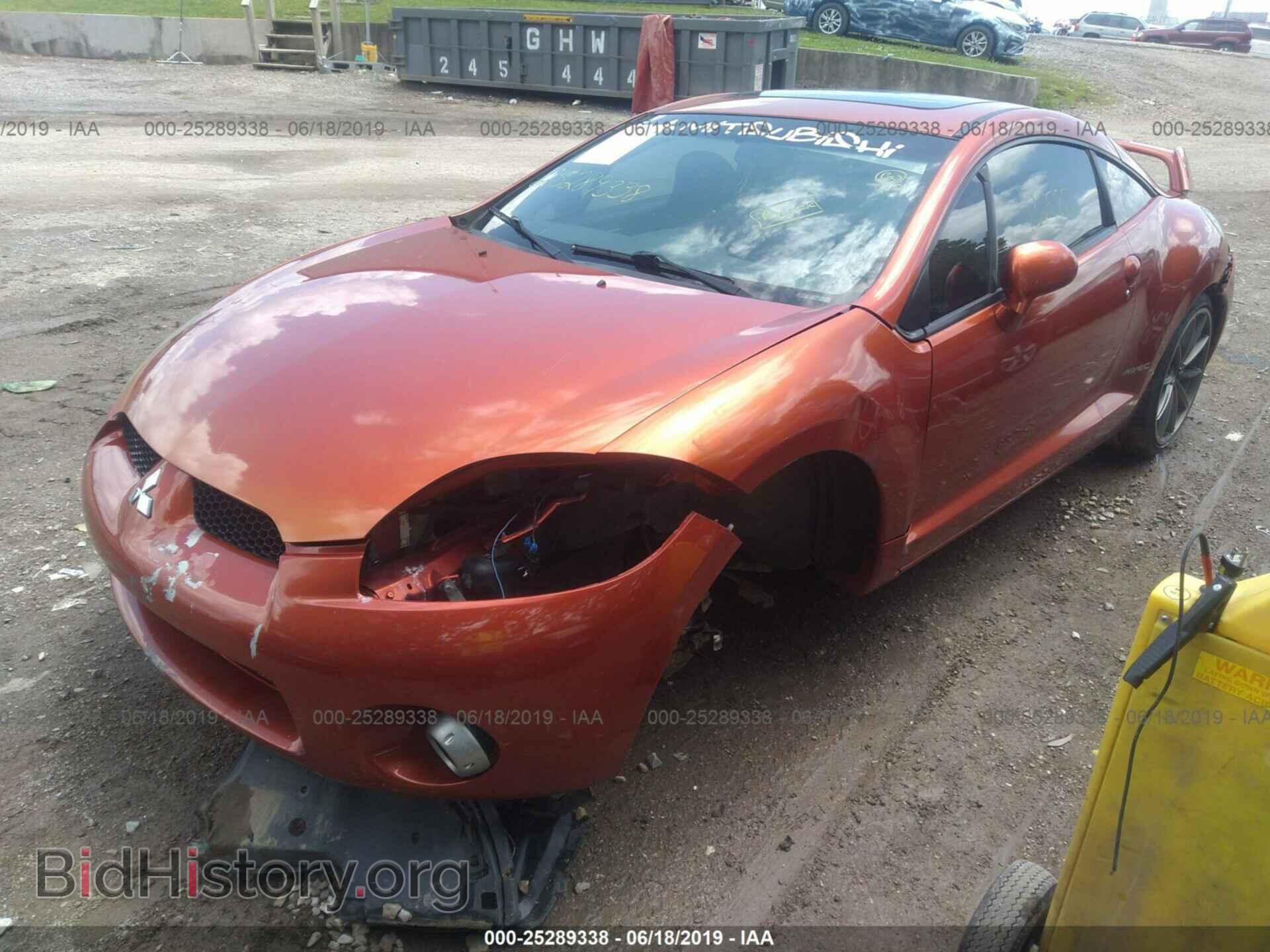 2007 MITSUBISHI ECLIPSE - VIN: 4A3AK34T57E015110 - Photo 2