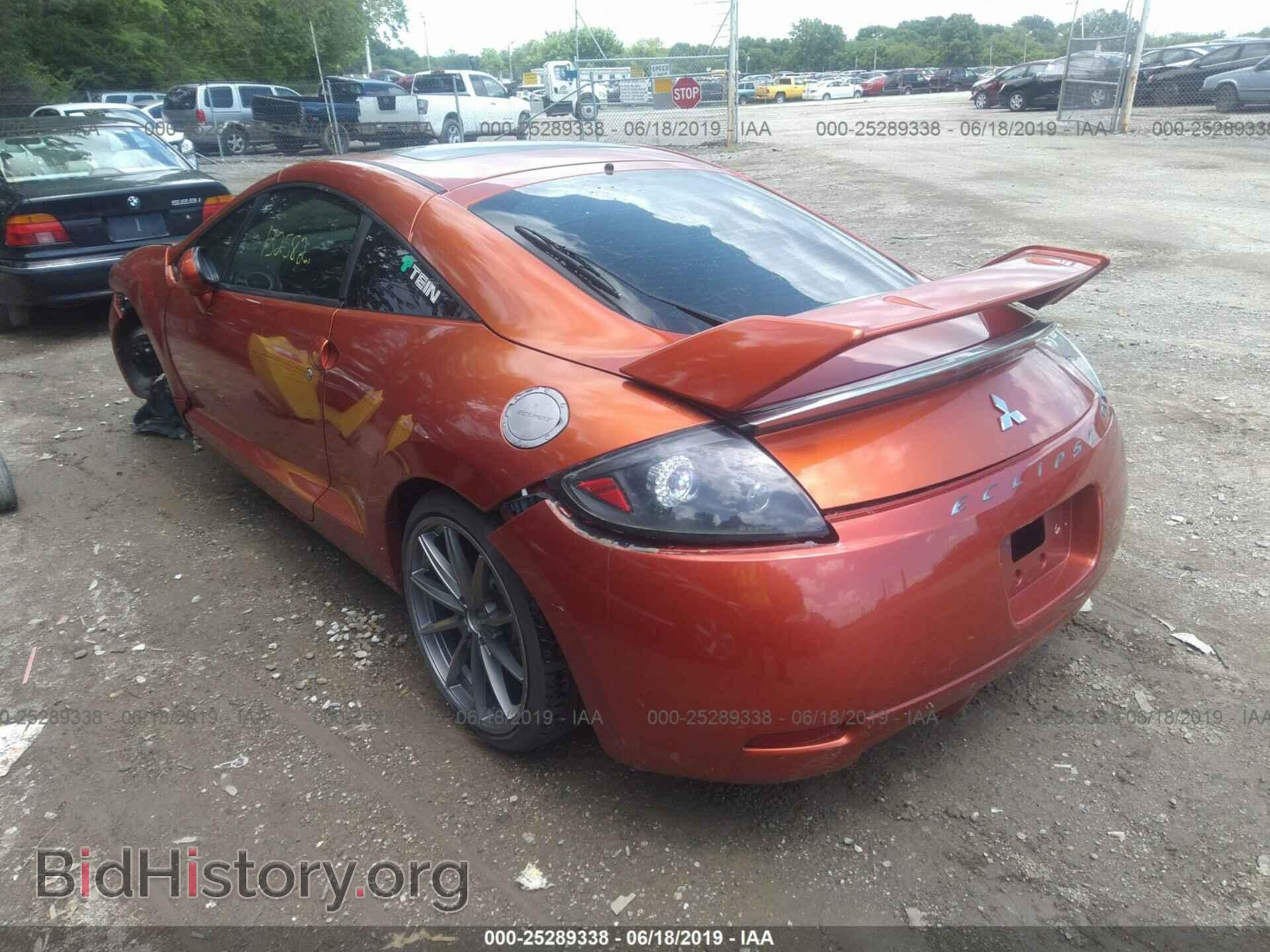 2007 MITSUBISHI ECLIPSE - VIN: 4A3AK34T57E015110 - Photo 3