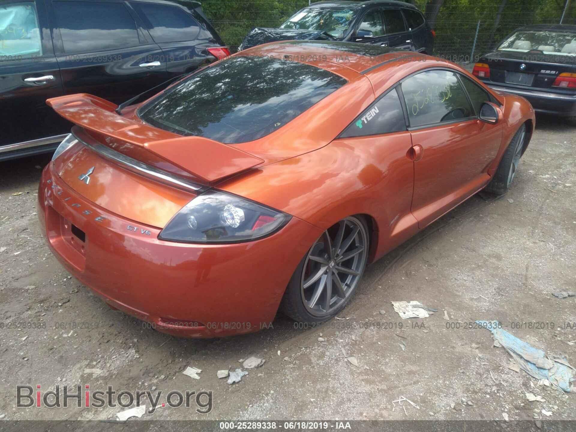2007 MITSUBISHI ECLIPSE - VIN: 4A3AK34T57E015110 - Photo 4