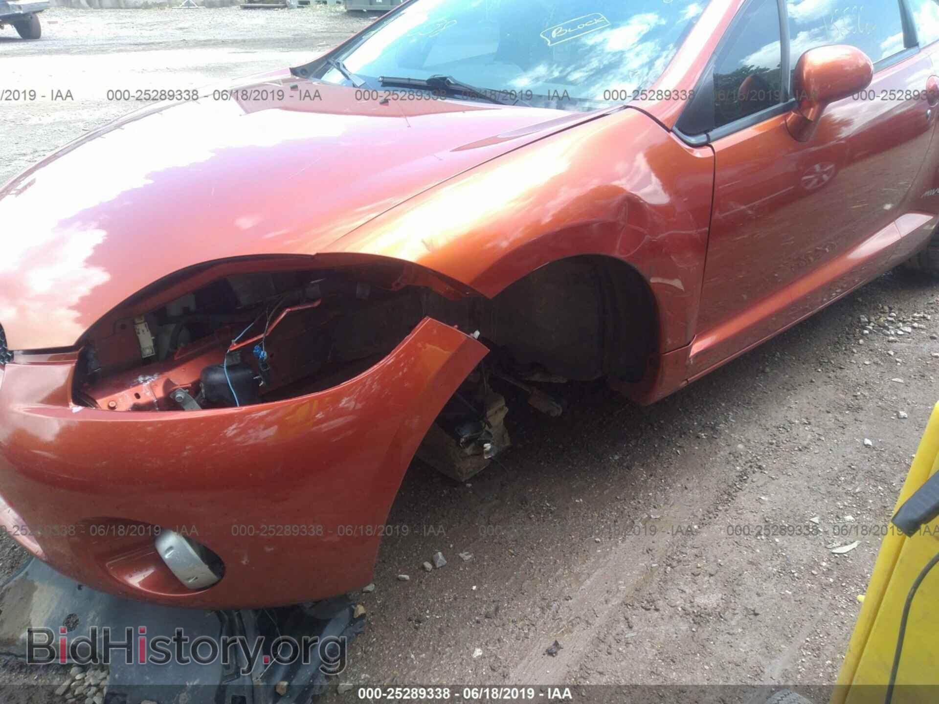 2007 MITSUBISHI ECLIPSE - VIN: 4A3AK34T57E015110 - Photo 6
