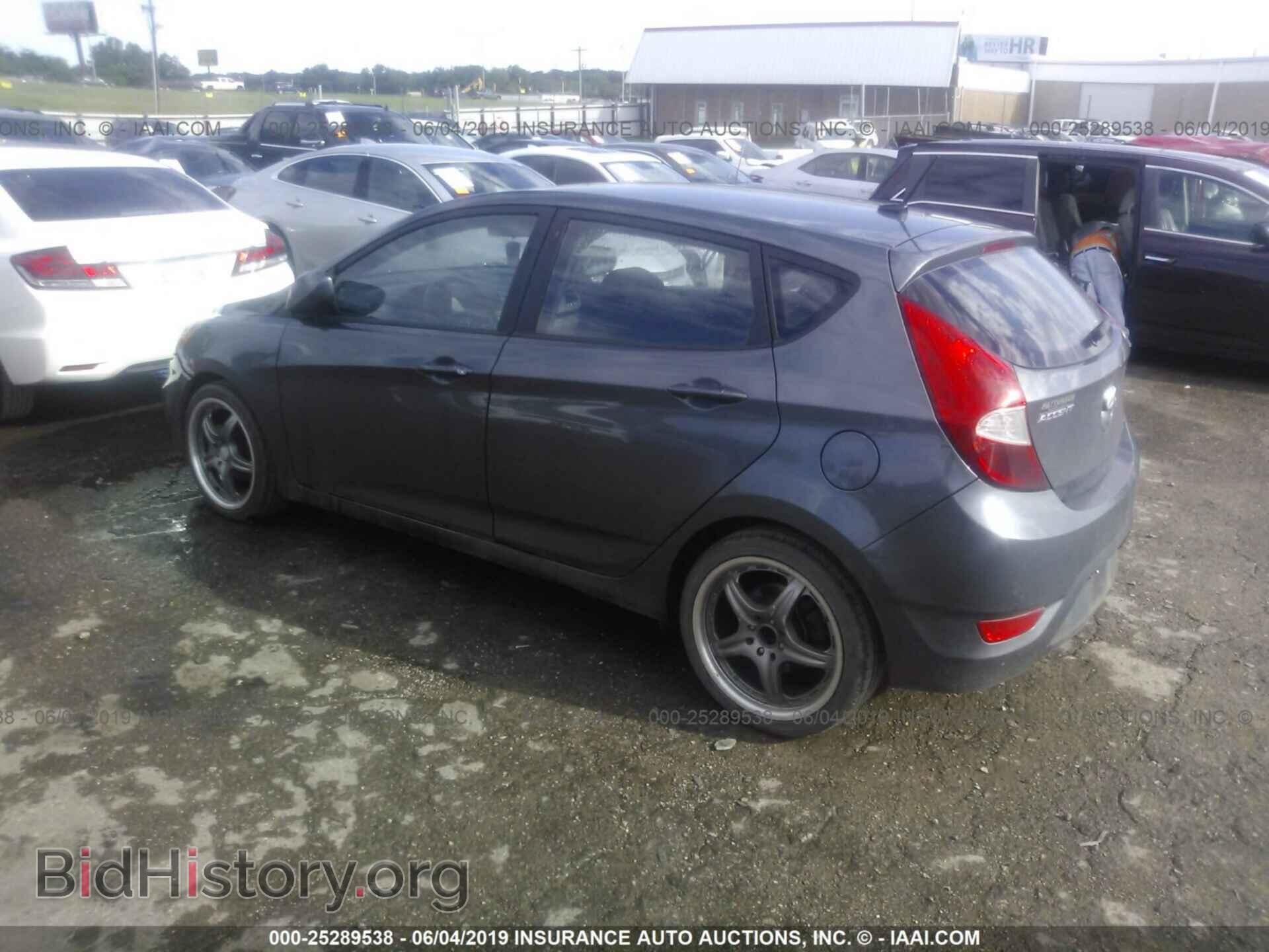 2012 HYUNDAI ACCENT - VIN: KMHCT5AE0CU058128 - Фото 3