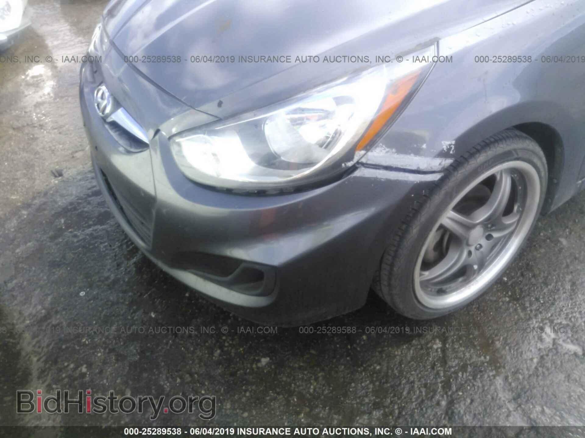 2012 HYUNDAI ACCENT - VIN: KMHCT5AE0CU058128 - Фото 6