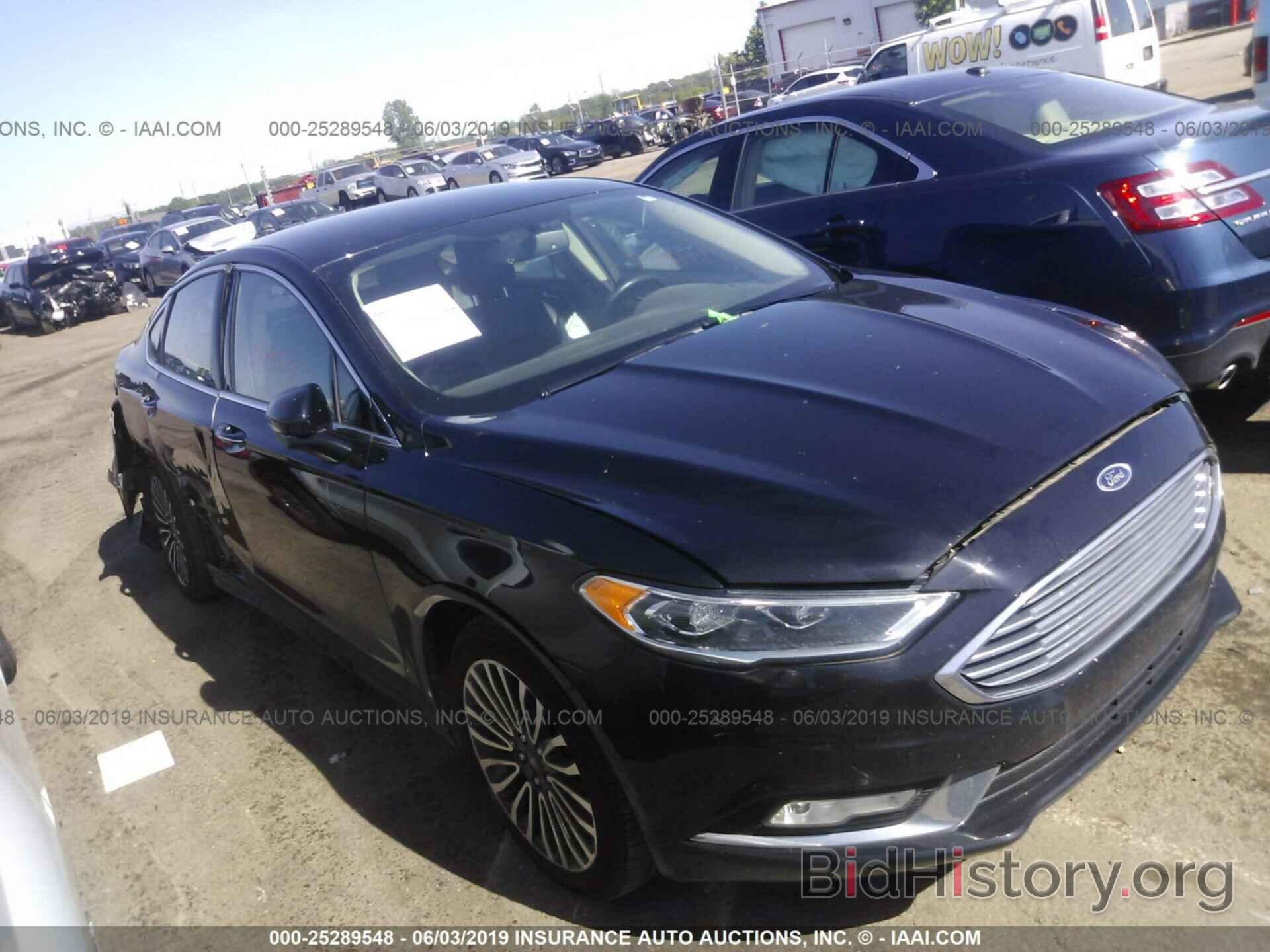 Photo 3FA6P0T90HR263736 - FORD FUSION 2017