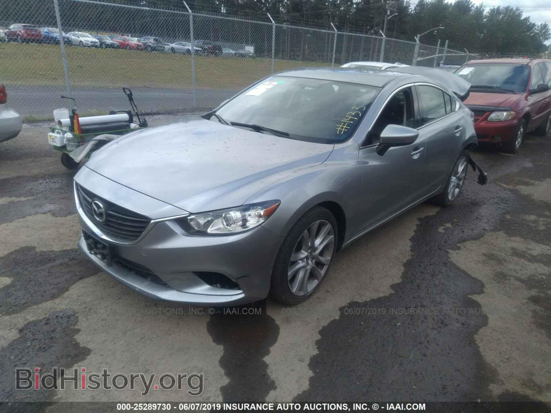 2014 MAZDA 6 - VIN: JM1GJ1V68E1131709 - Фото 2