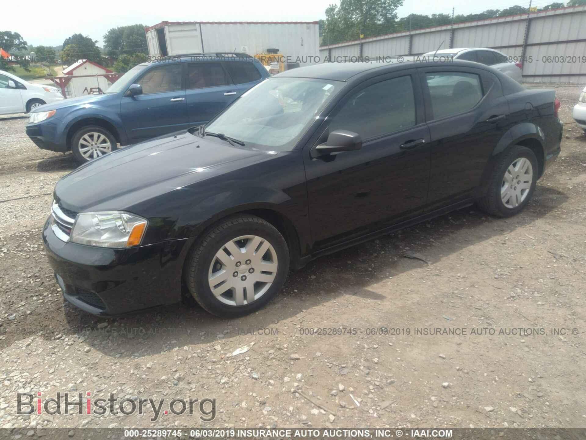 2014 DODGE AVENGER - VIN: 1C3CDZABXEN234246 - Фото 2