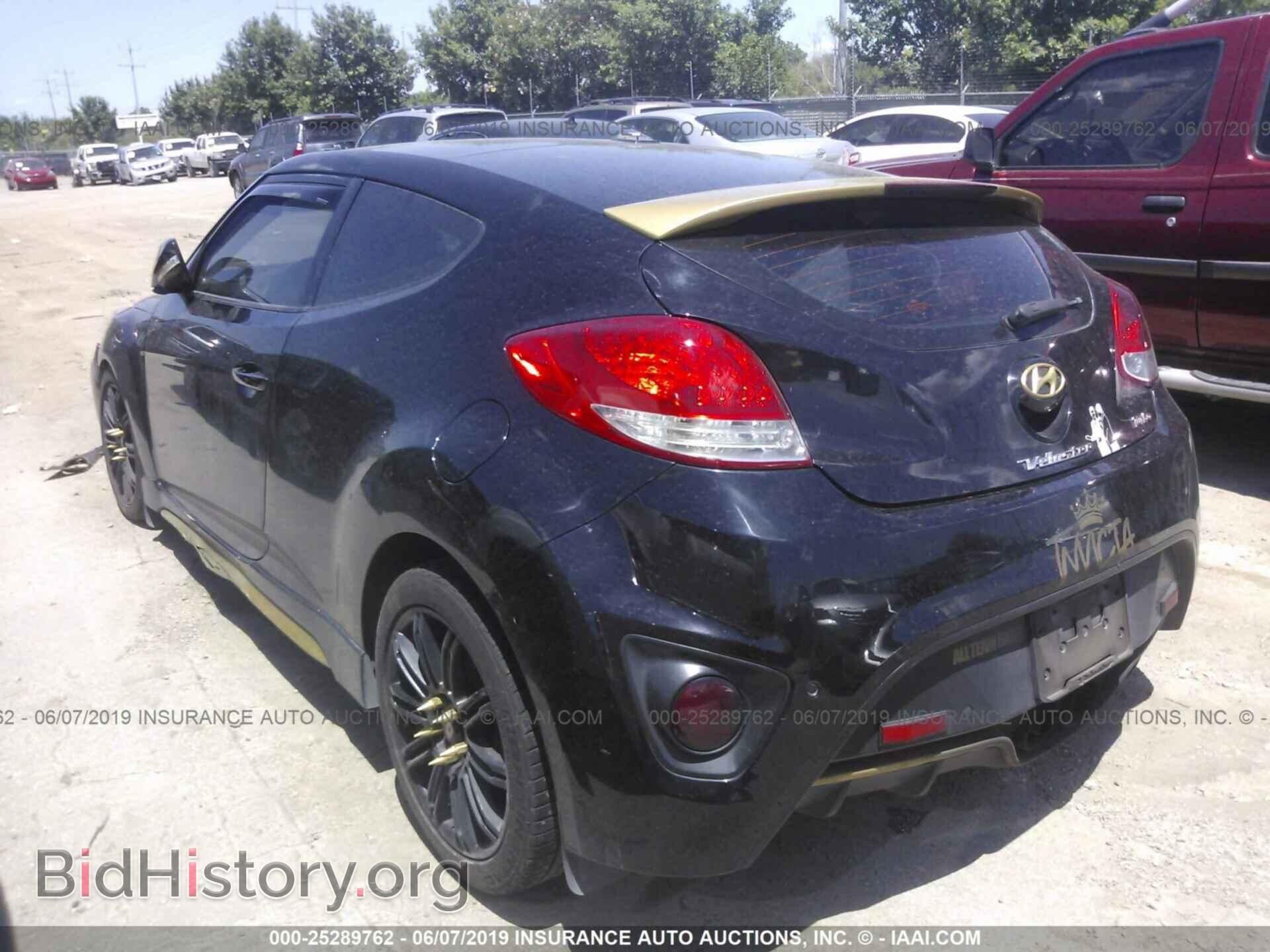 2013 HYUNDAI VELOSTER - VIN: KMHTC6AE2DU083393 - Фото 3