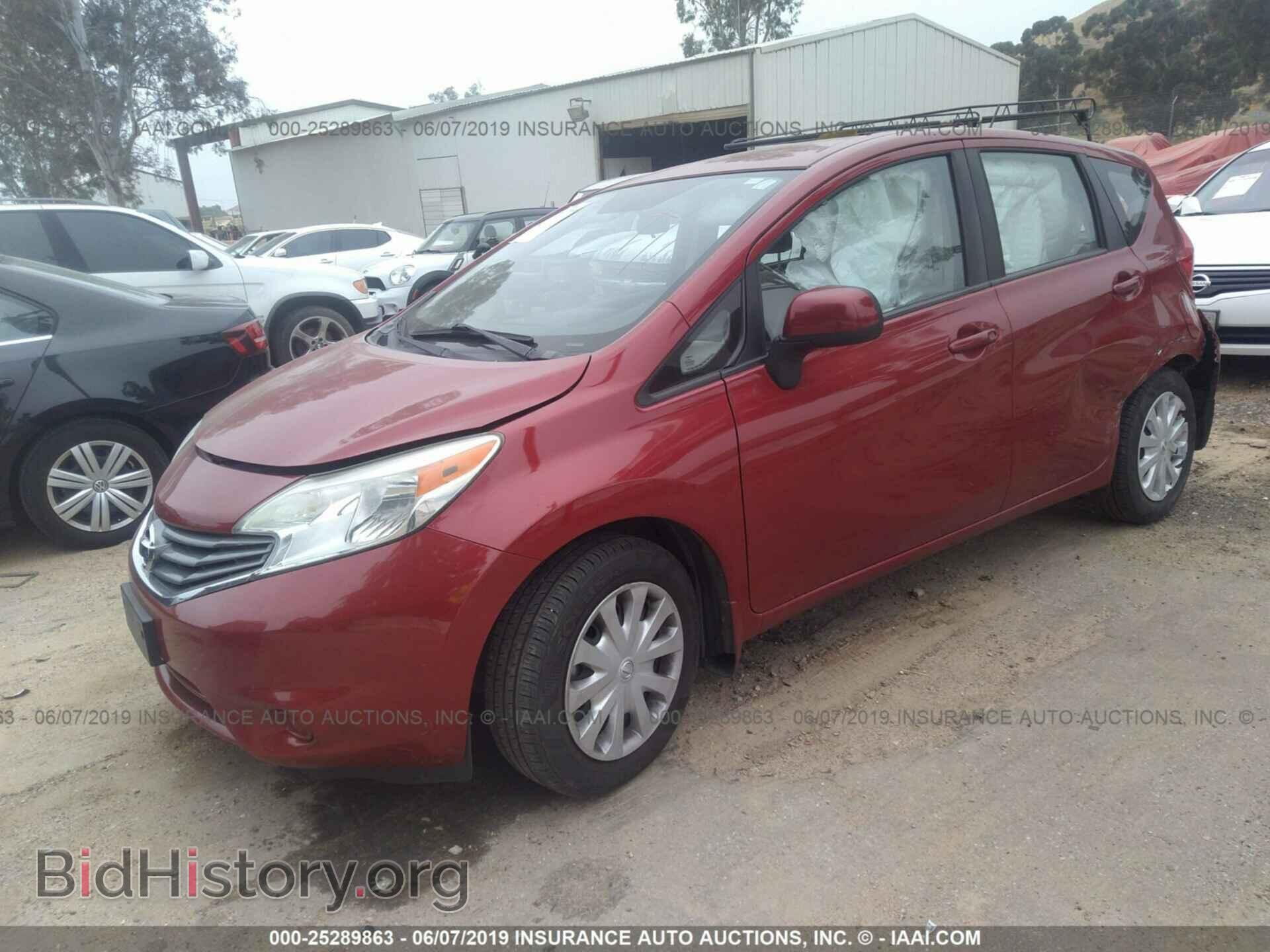 2014 NISSAN VERSA NOTE - VIN: 3N1CE2CP2EL355302 - Фото 2