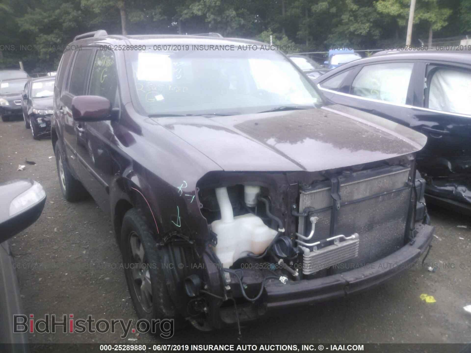 Фотография 5FNYF4H76BB008120 - HONDA PILOT 2011