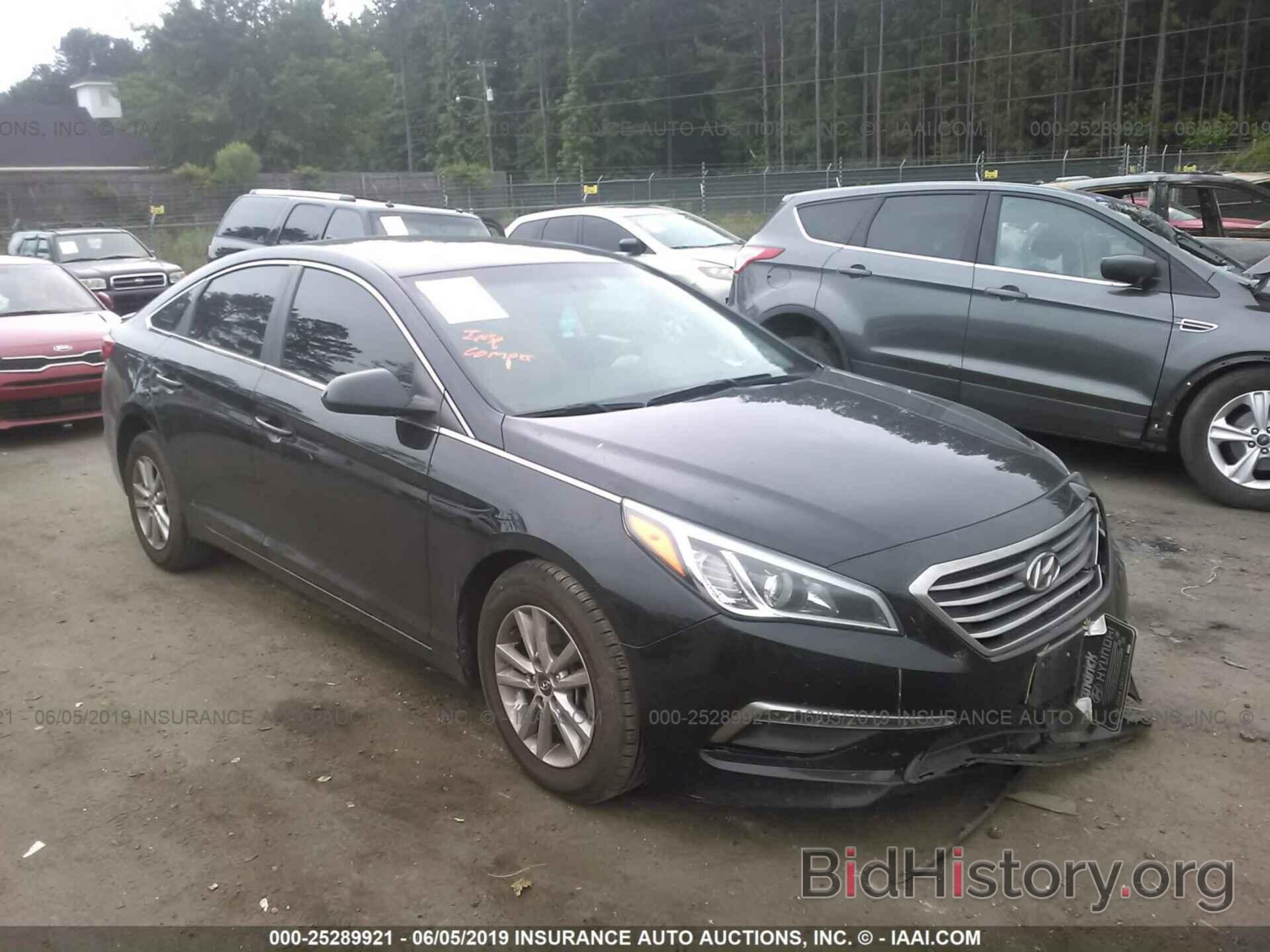 Photo 5NPE24AFXFH008807 - HYUNDAI SONATA 2015