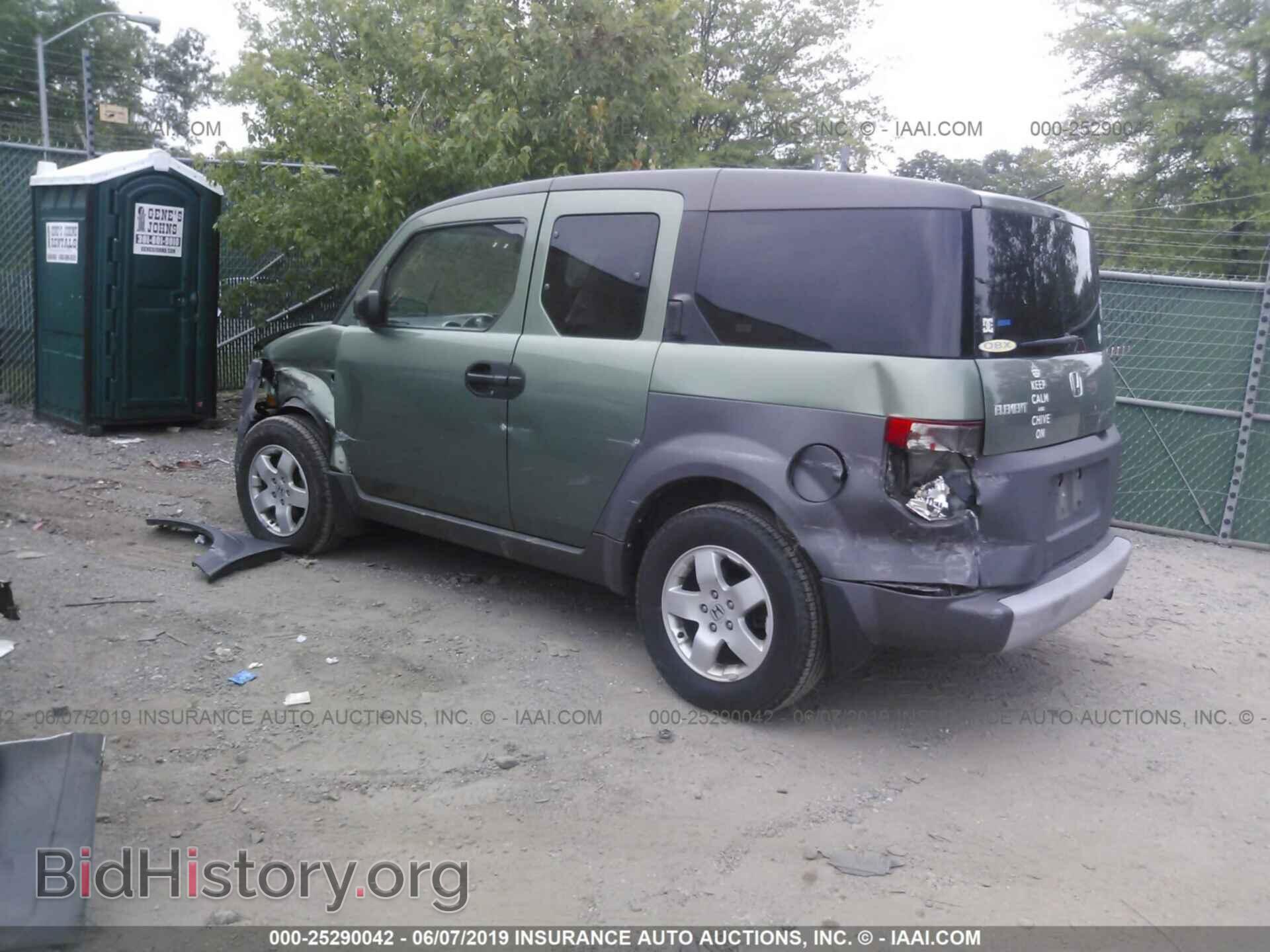 2004 HONDA ELEMENT - VIN: 5J6YH28594L016509 - Фото 3