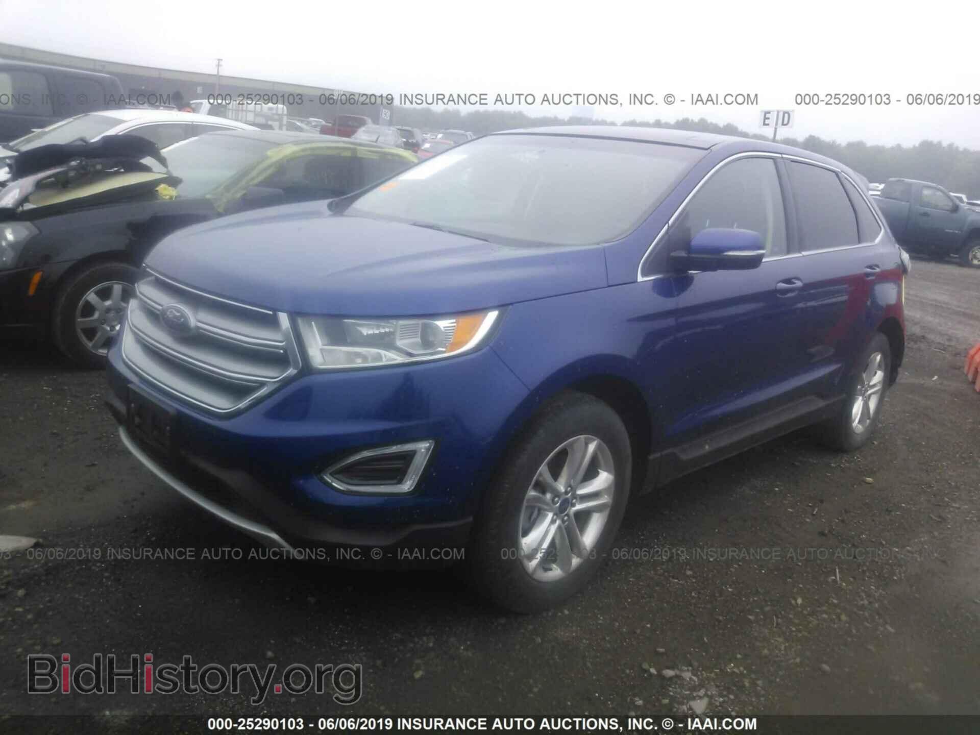 2015 FORD EDGE - VIN: 2FMPK3J88FBB27788 - Фото 2