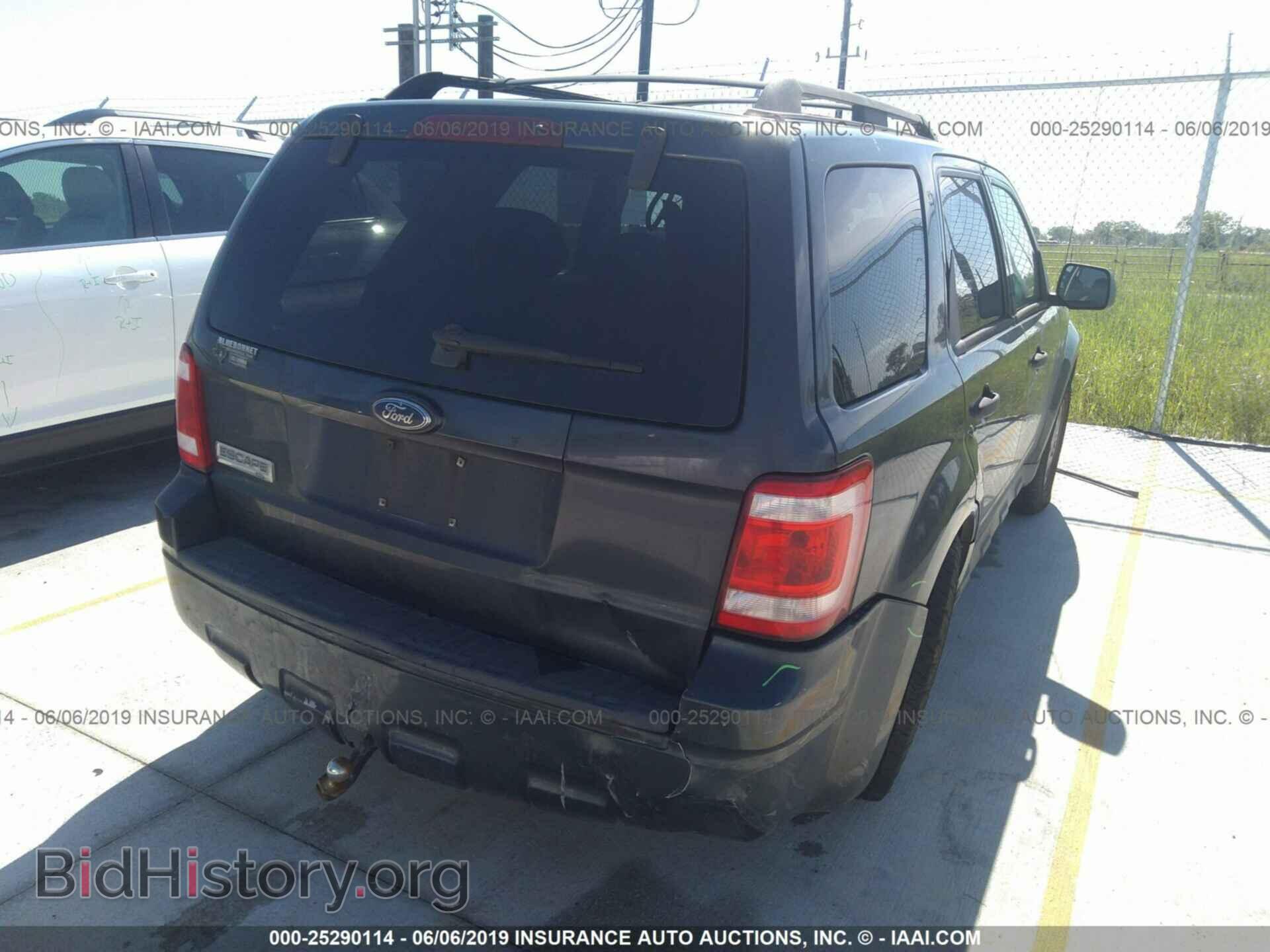 2009 FORD ESCAPE - VIN: 1FMCU03G09KB19495 - Фото 4