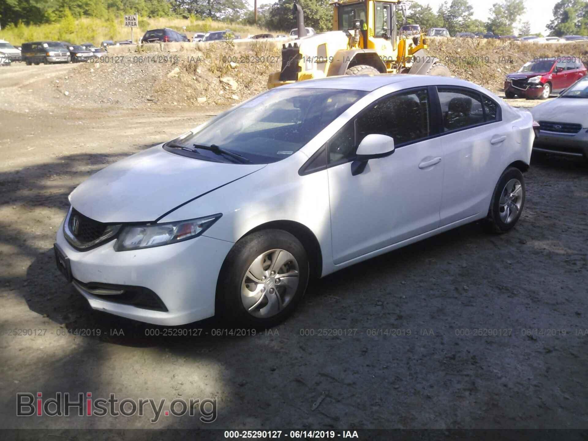 2013 HONDA CIVIC - VIN: 2HGFB2F55DH544175 - Фото 2