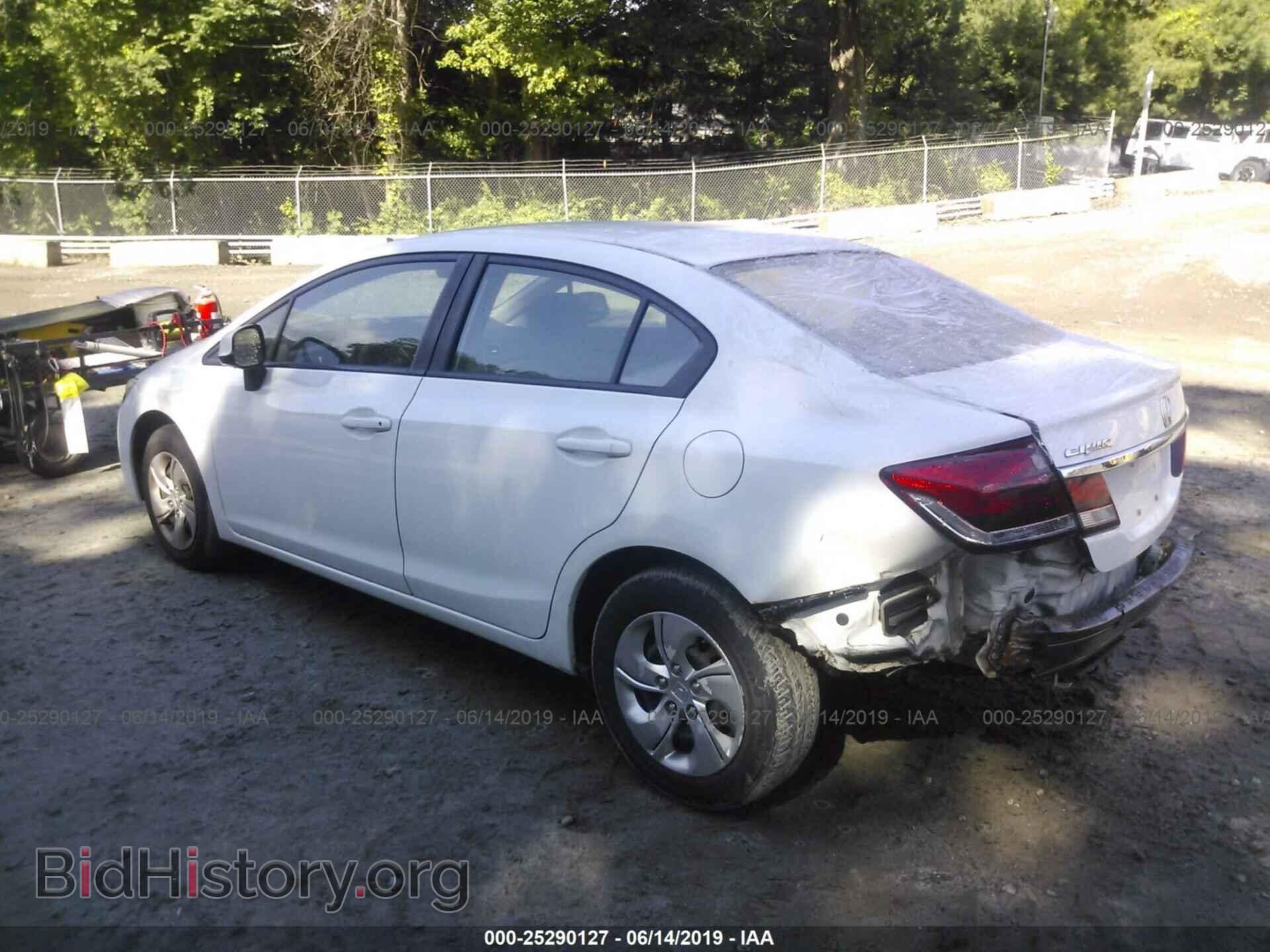 2013 HONDA CIVIC - VIN: 2HGFB2F55DH544175 - Фото 3