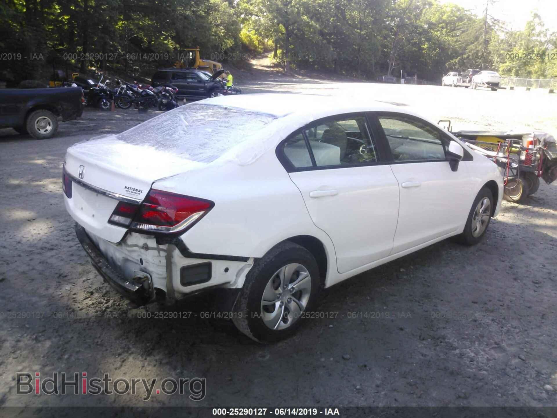 2013 HONDA CIVIC - VIN: 2HGFB2F55DH544175 - Фото 4