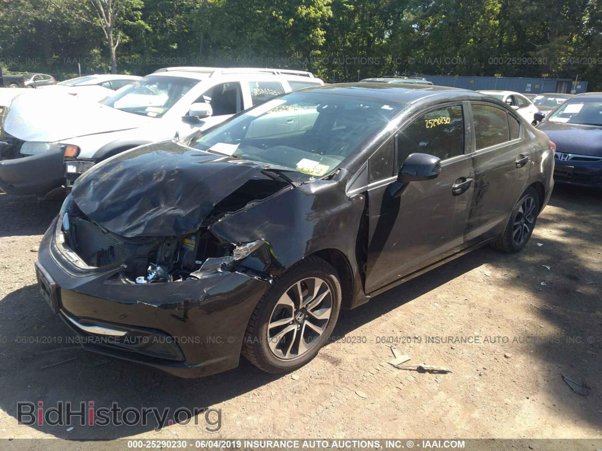 2013 HONDA CIVIC - VIN: 2HGFB2F83DH532004 - Фото 2