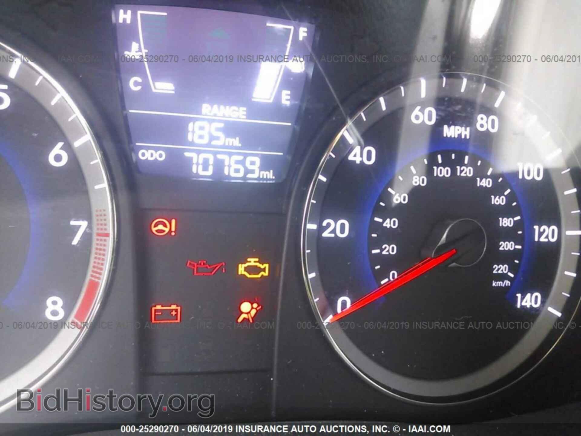 2014 HYUNDAI ACCENT - VIN: KMHCU5AE9EU163900 - Фото 7