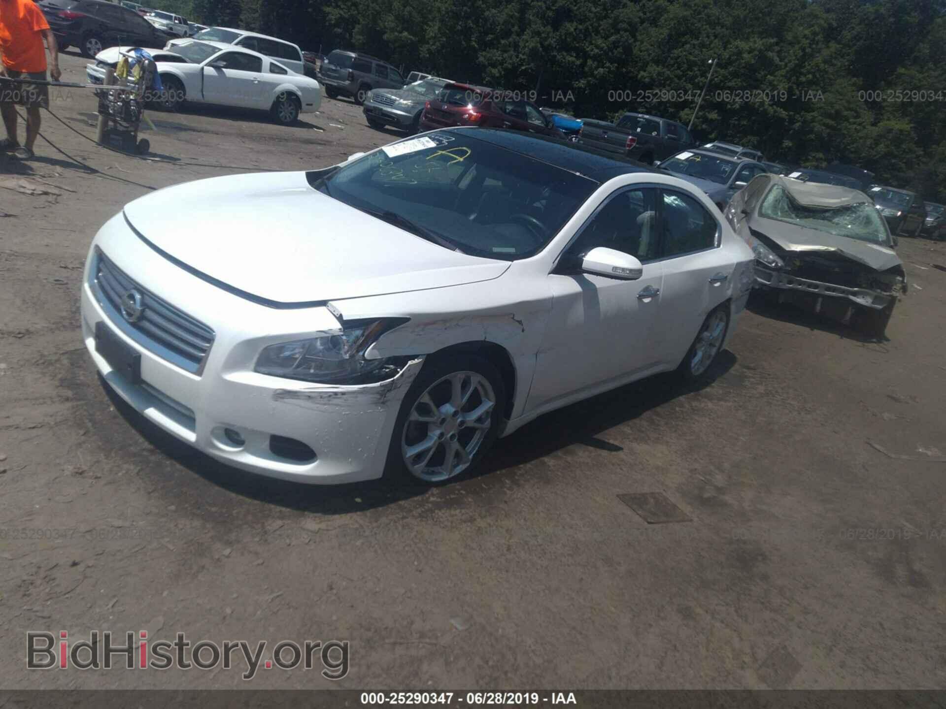 2014 NISSAN MAXIMA - VIN: 1N4AA5AP5EC437191 - Фото 2