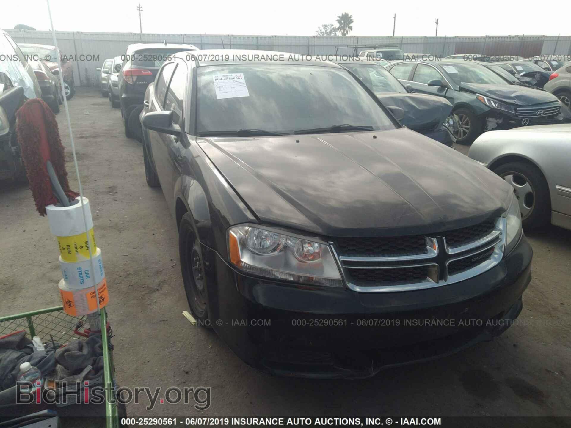 Фотография 1C3CDZABXDN548090 - DODGE AVENGER 2013