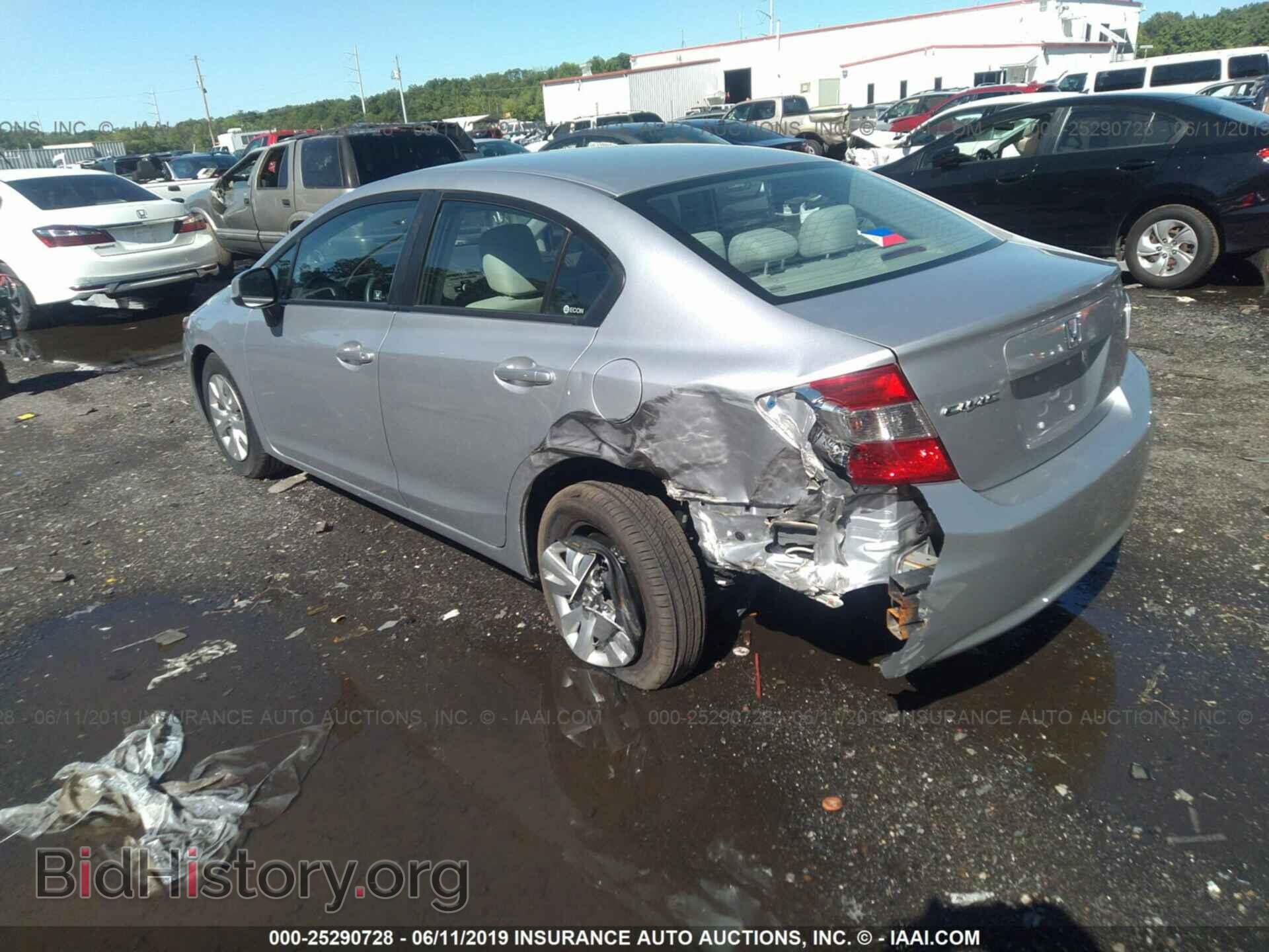 2012 HONDA CIVIC - VIN: 19XFB2F50CE390936 - Фото 3
