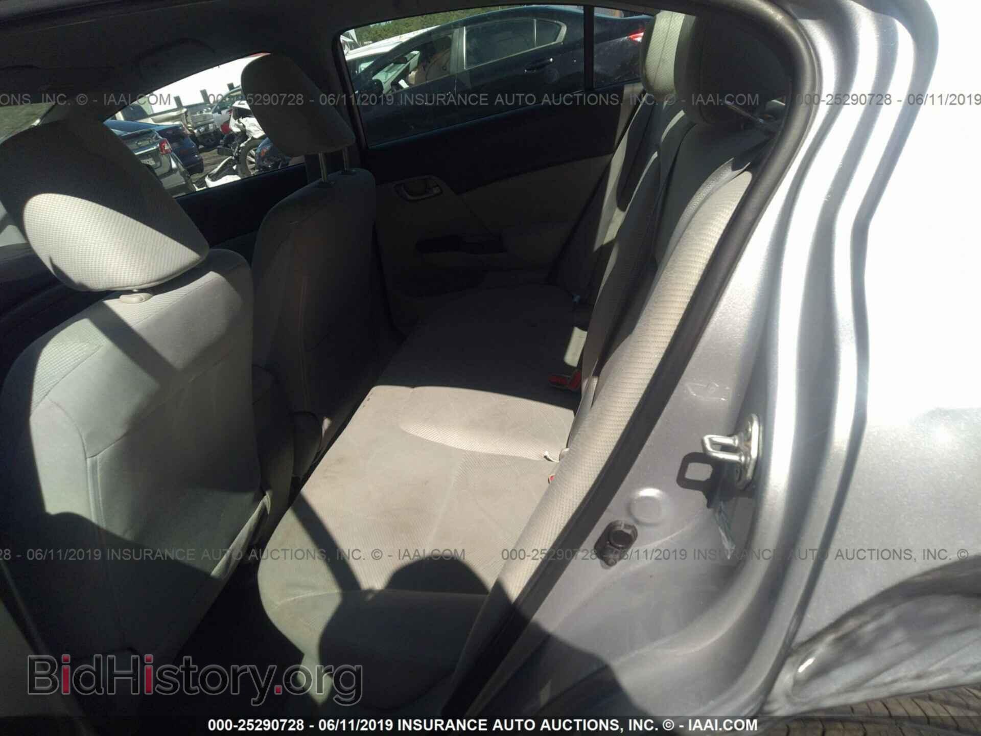 2012 HONDA CIVIC - VIN: 19XFB2F50CE390936 - Фото 8