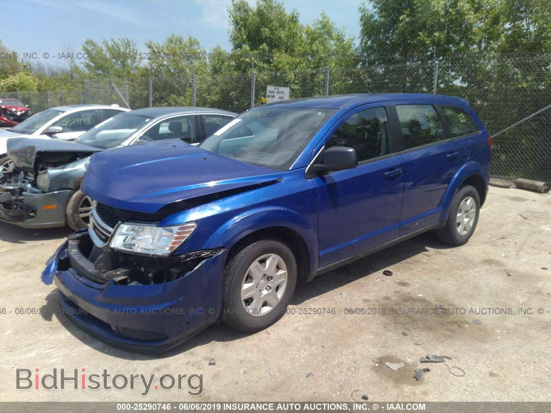 2012 DODGE JOURNEY - VIN: 3C4PDCAB4CT229812 - Photo 2