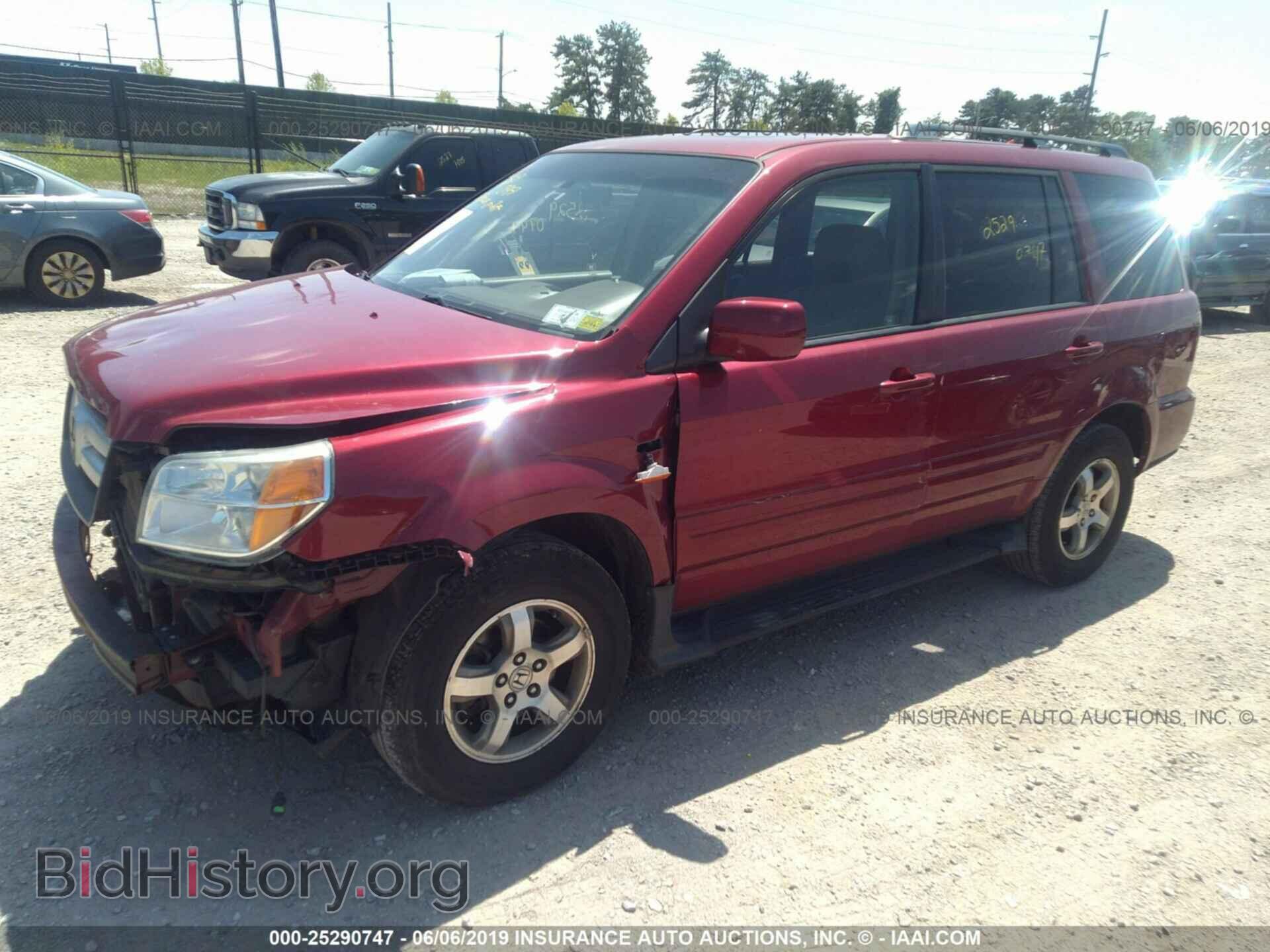 2006 HONDA PILOT - VIN: 5FNYF18696B014683 - Фото 2