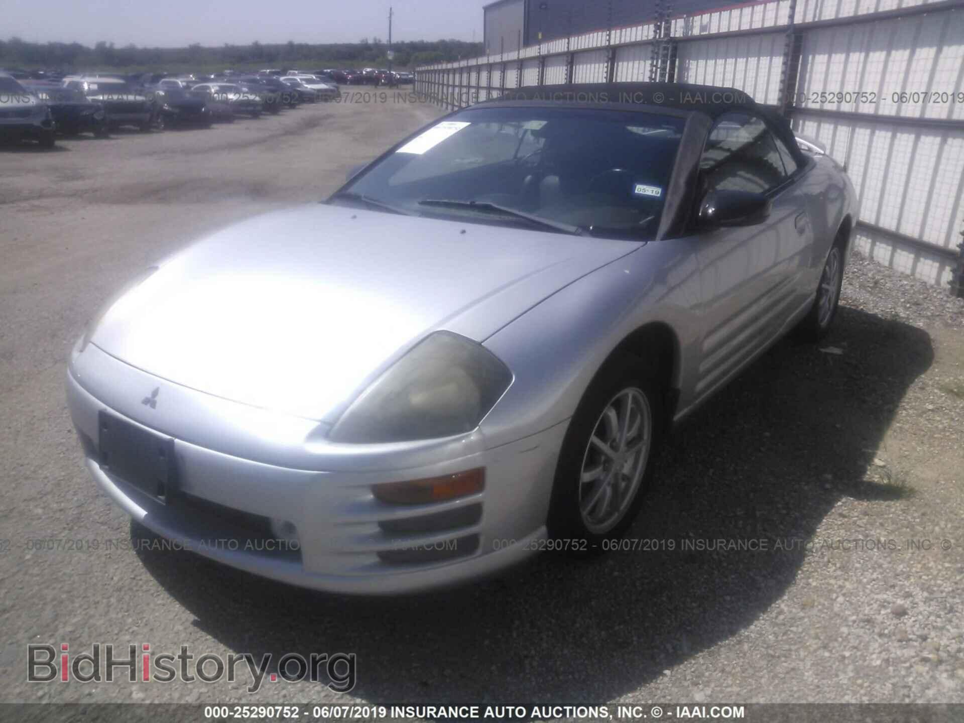 2001 MITSUBISHI ECLIPSE - VIN: 4A3AE45G51E213577 - Photo 2