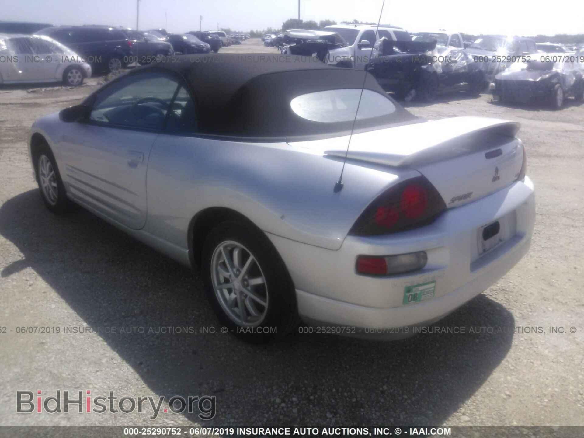2001 MITSUBISHI ECLIPSE - VIN: 4A3AE45G51E213577 - Photo 3