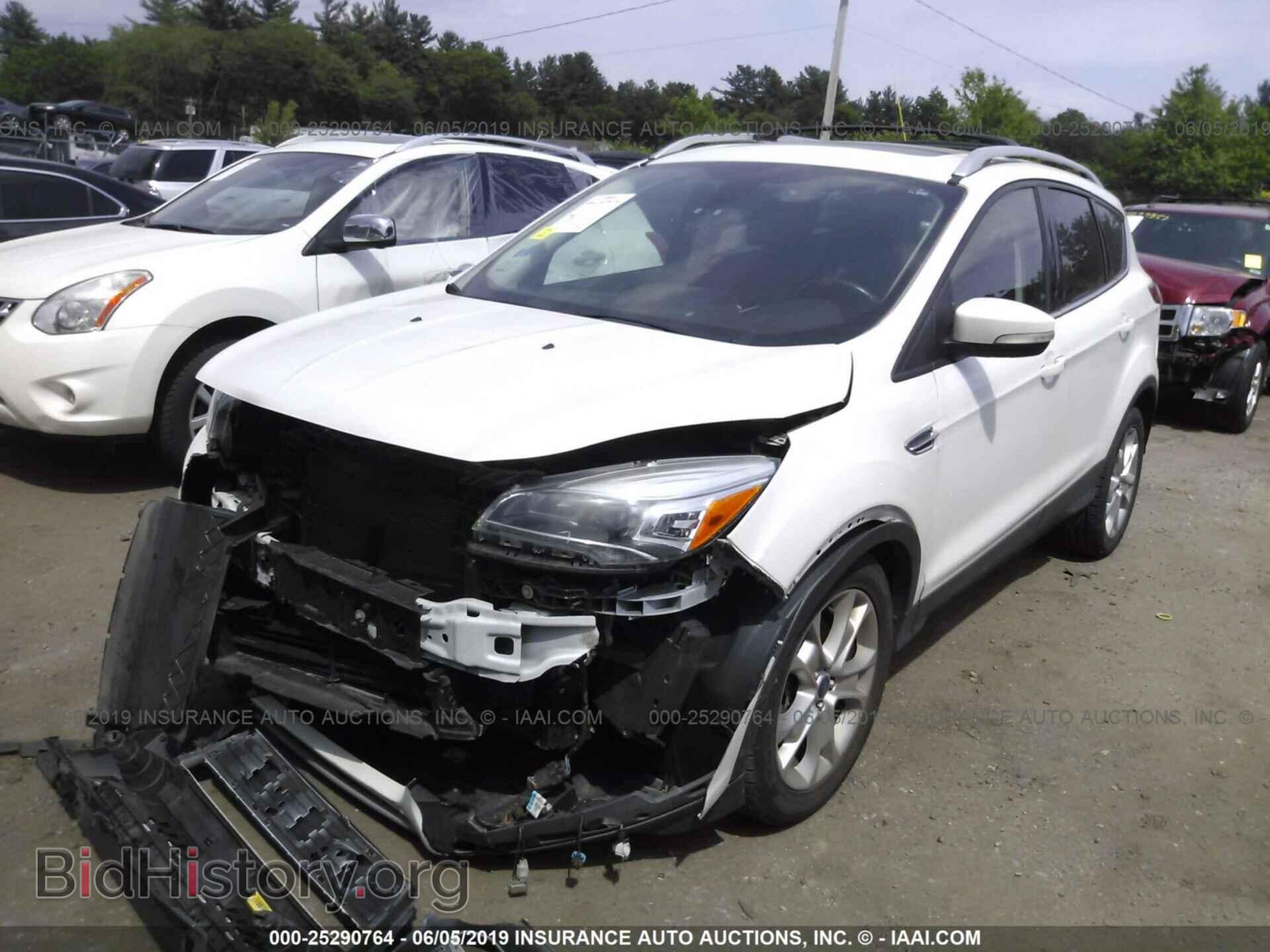 2014 FORD ESCAPE - VIN: 1FMCU9JX2EUC48571 - Фото 2