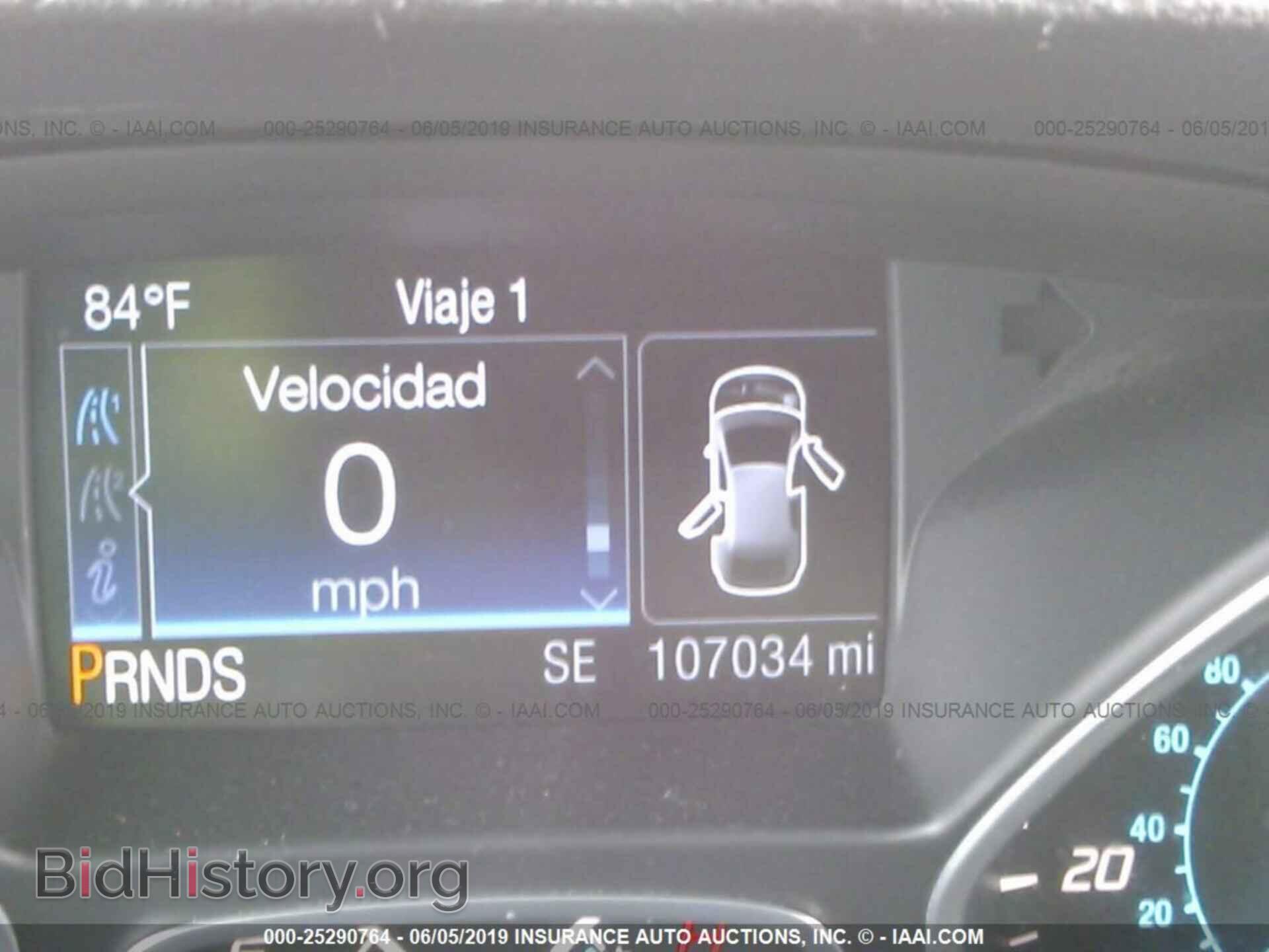 2014 FORD ESCAPE - VIN: 1FMCU9JX2EUC48571 - Фото 7