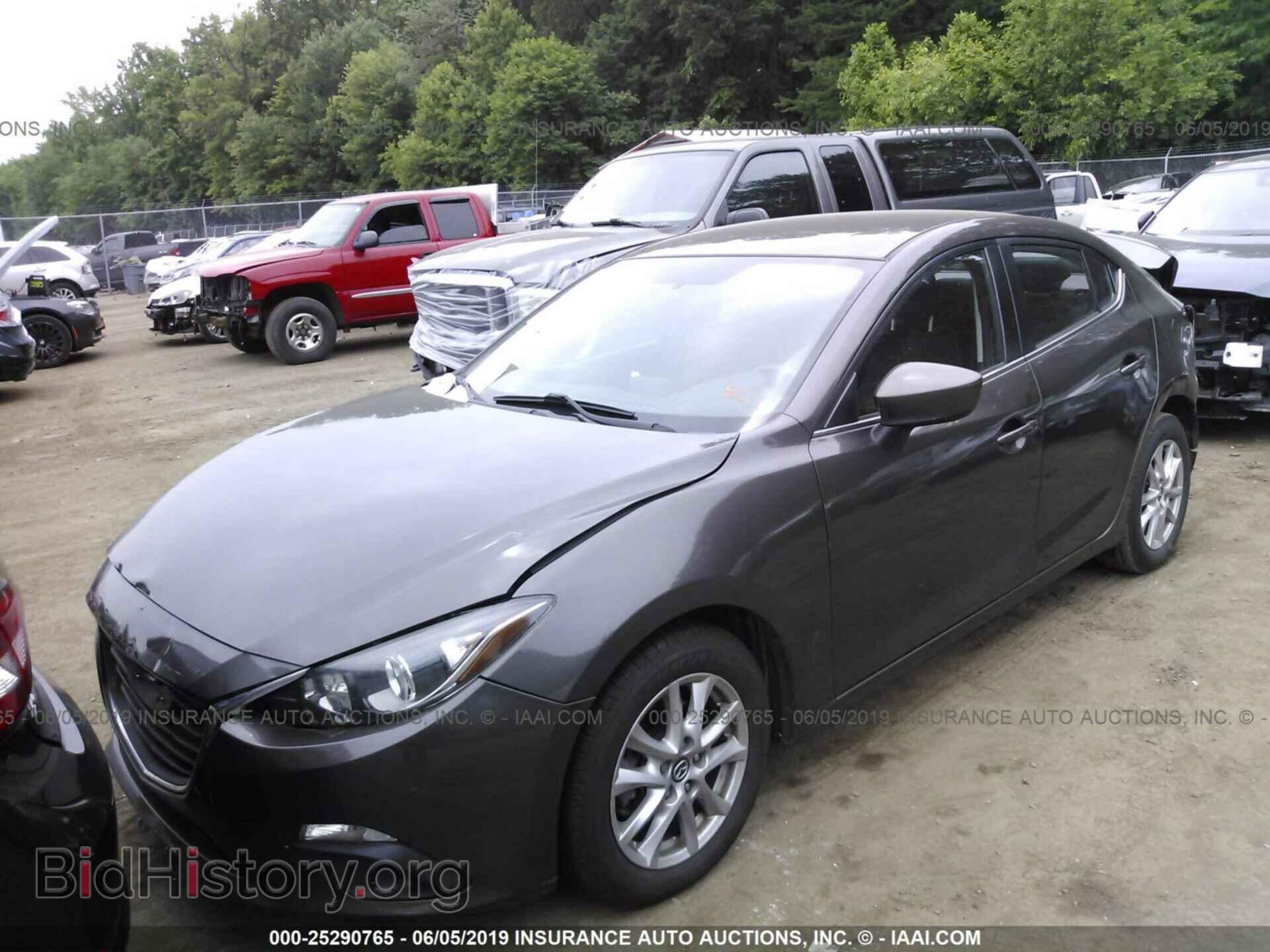 2014 MAZDA 3 - VIN: JM1BM1V71E1147616 - Фото 2