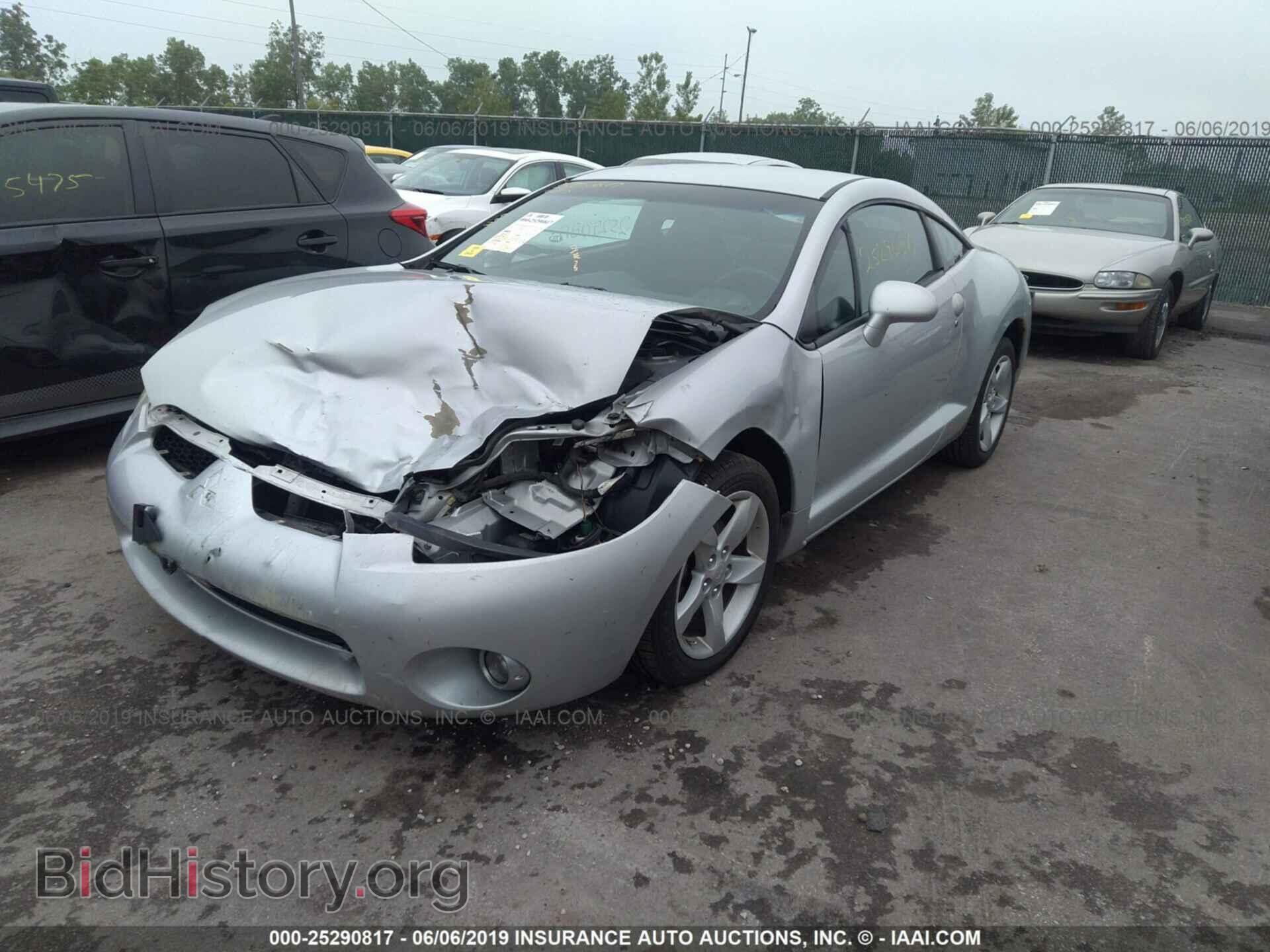2006 MITSUBISHI ECLIPSE - VIN: 4A3AK34T26E002636 - Photo 2