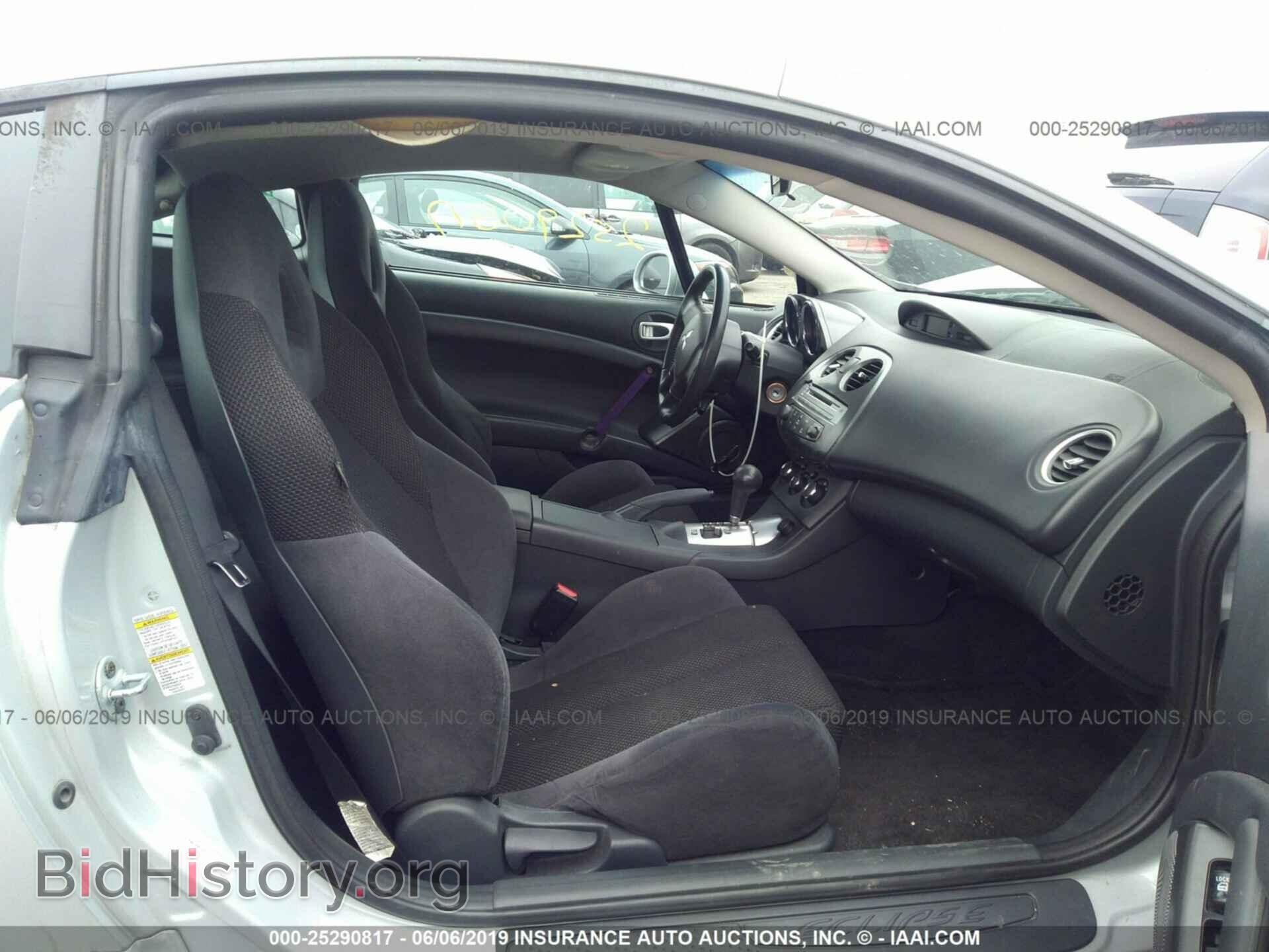 2006 MITSUBISHI ECLIPSE - VIN: 4A3AK34T26E002636 - Photo 5