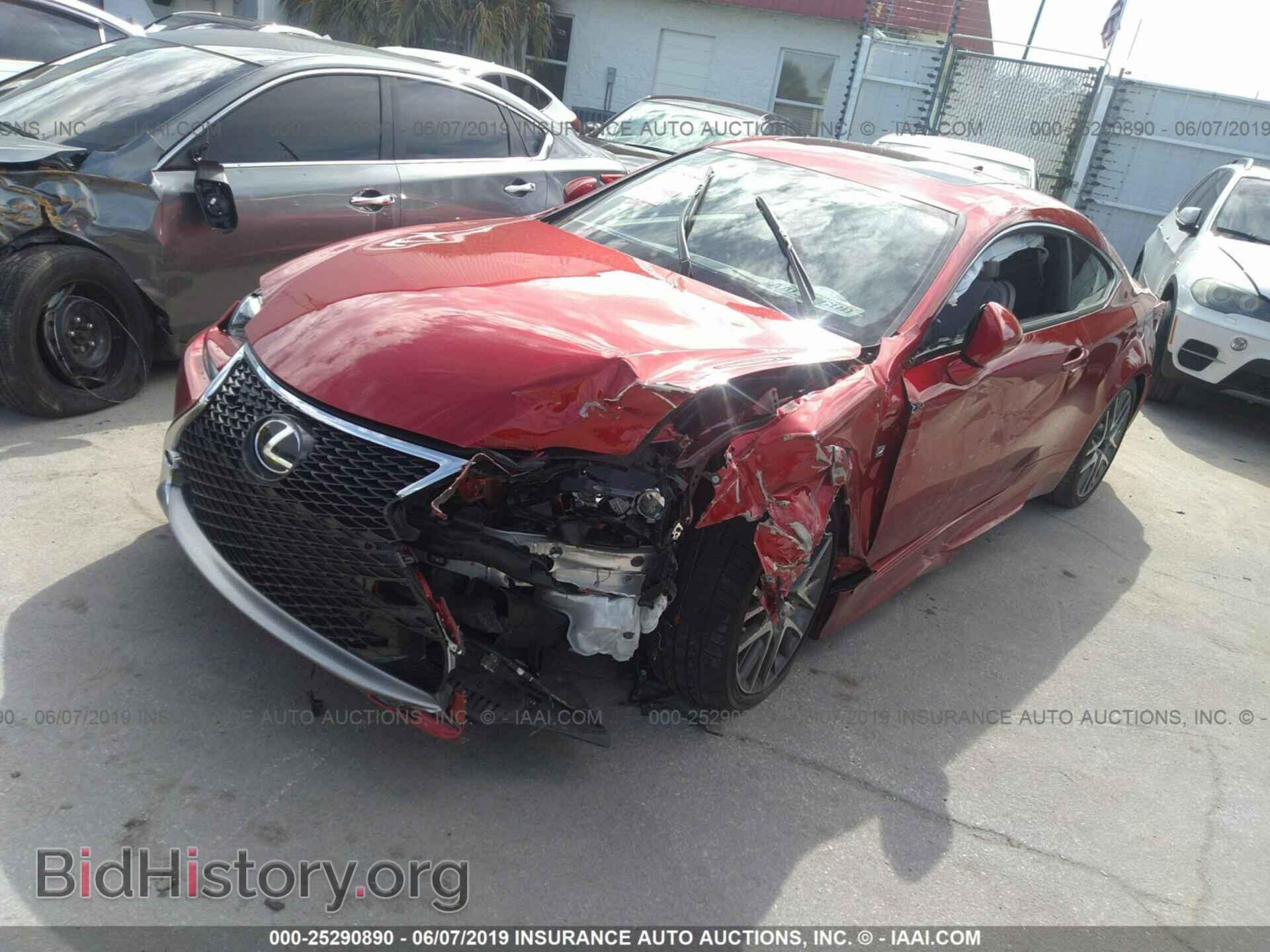 2015 LEXUS RC - VIN: JTHHE5BC8F5008804 - Photo 2