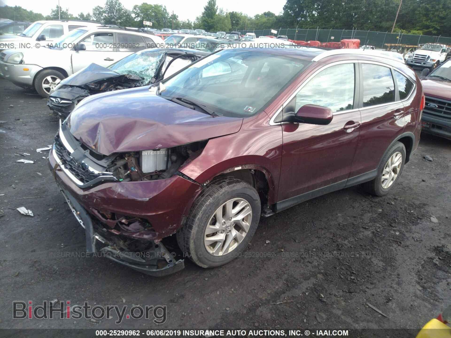 2015 HONDA CR-V - VIN: 2HKRM4H74FH618499 - Фото 2