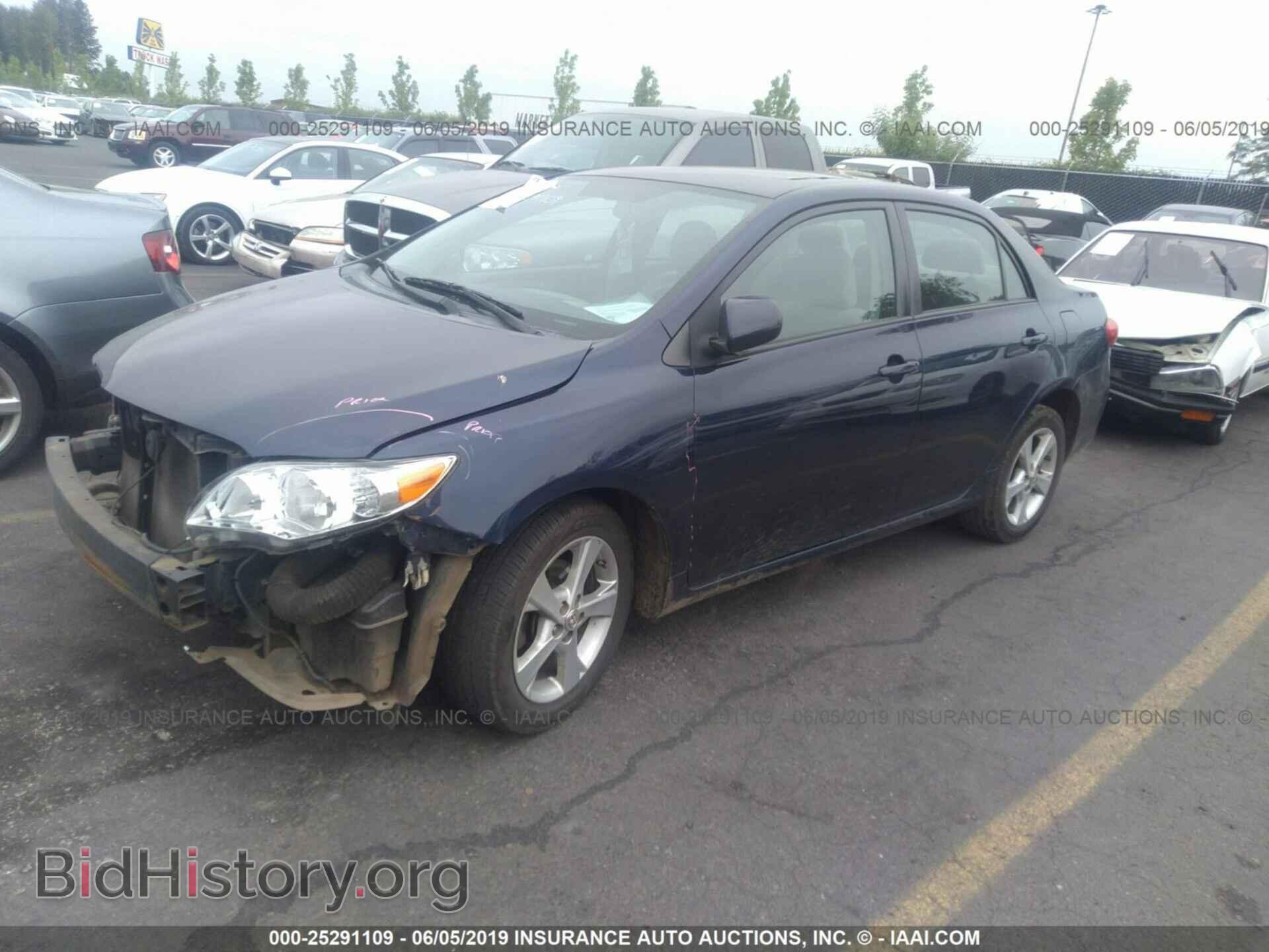 2011 TOYOTA COROLLA - VIN: 2T1BU4EEXBC545284 - Фото 2