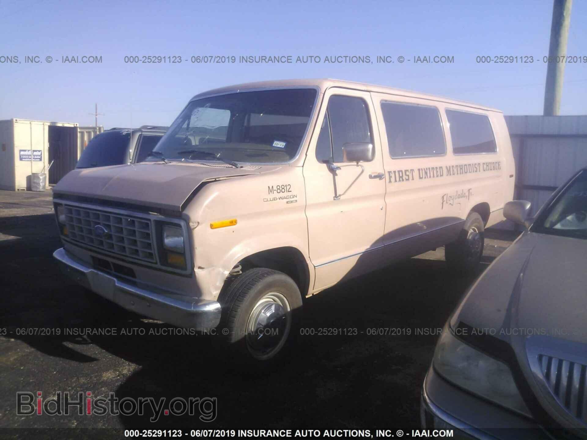 1989 FORD ECONOLINE - VIN: 1FBJS31H2KHA58852 - Фото 2