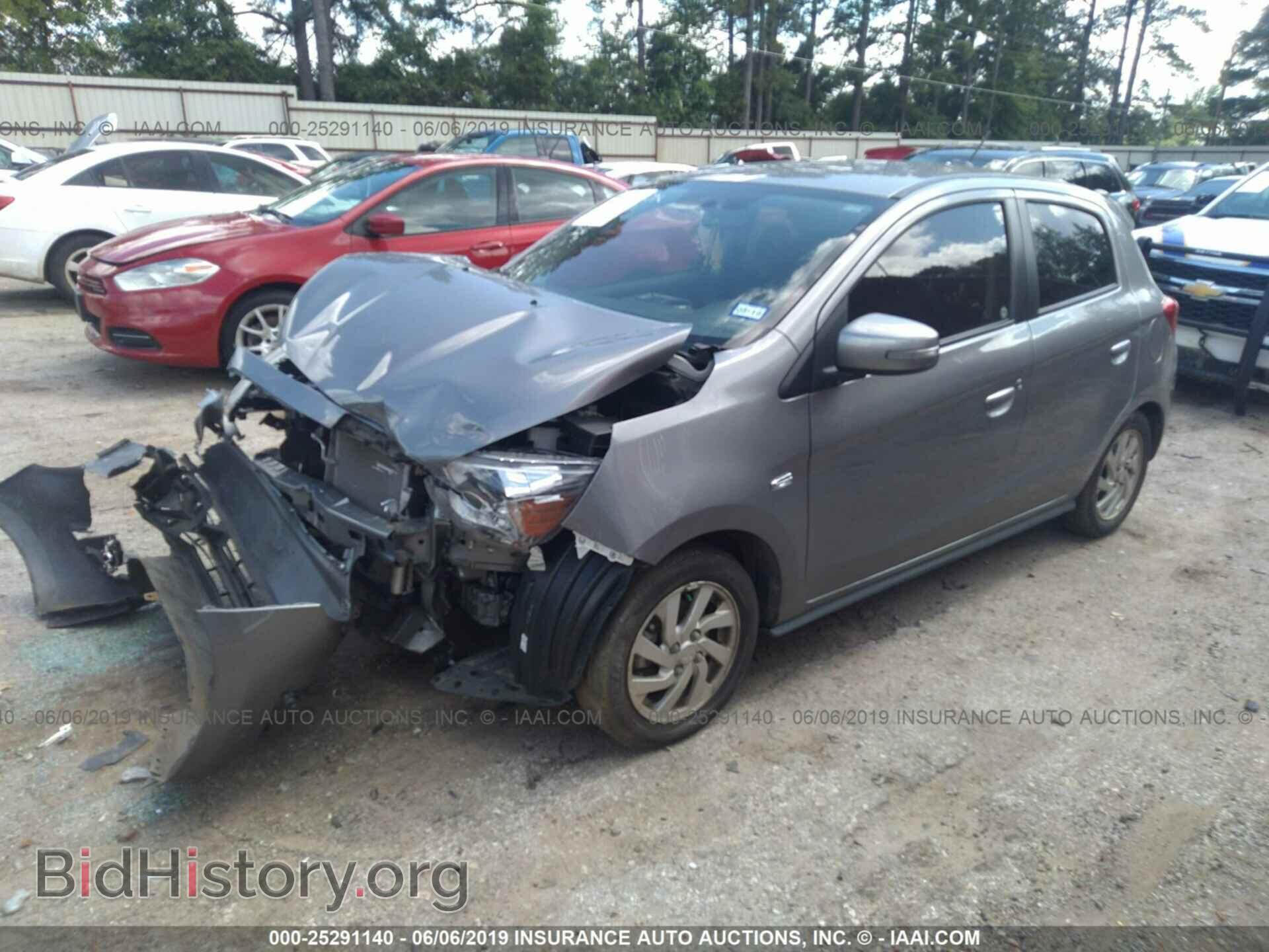 2017 MITSUBISHI MIRAGE - VIN: ML32A4HJ6HH021753 - Фото 2