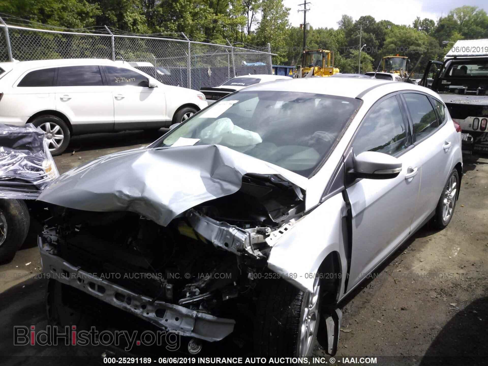 2015 FORD FOCUS - VIN: 1FADP3K29FL336689 - Фото 2