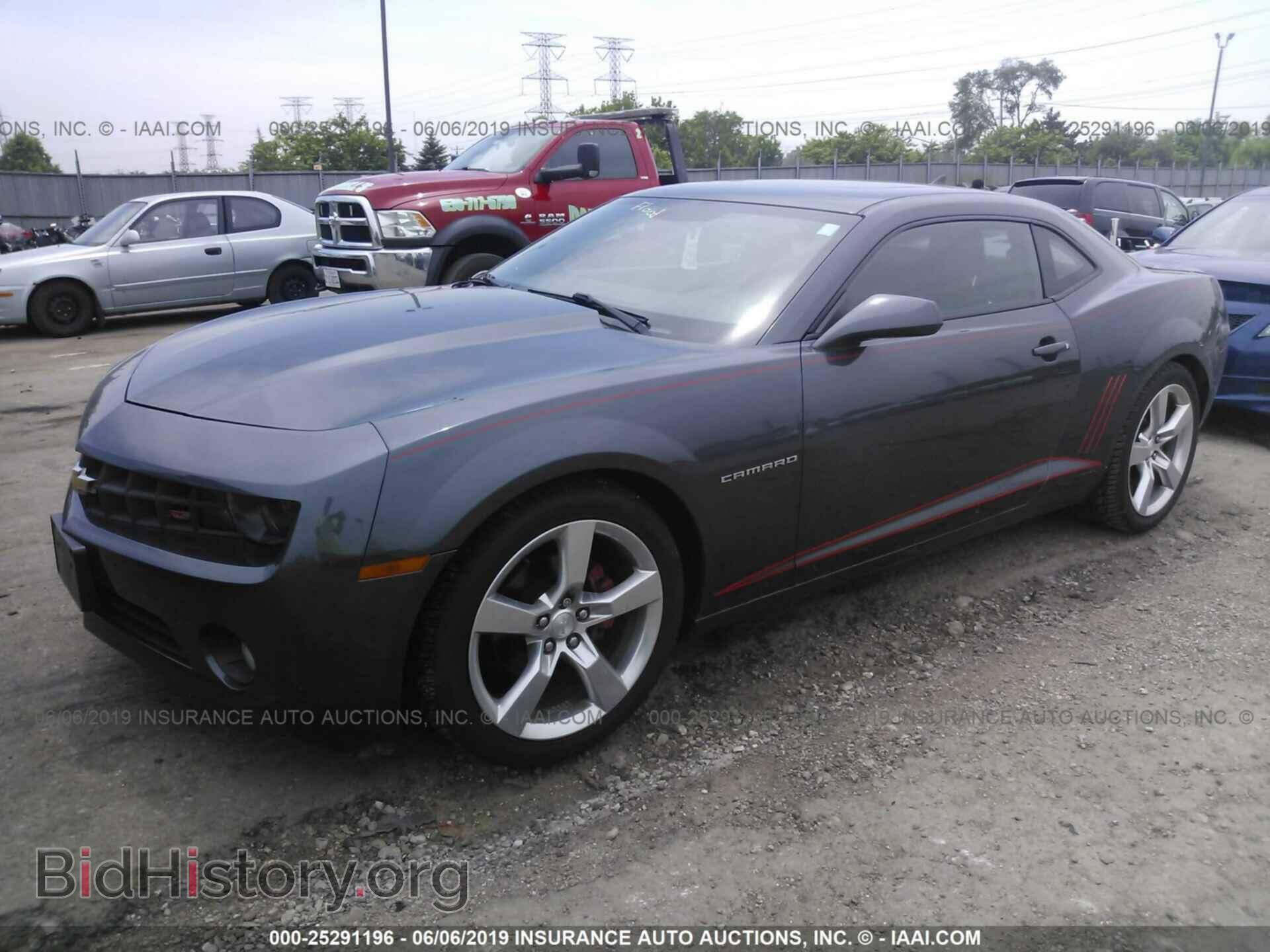 2011 CHEVROLET CAMARO - VIN: 2G1FB1ED7B9150405 - Фото 2