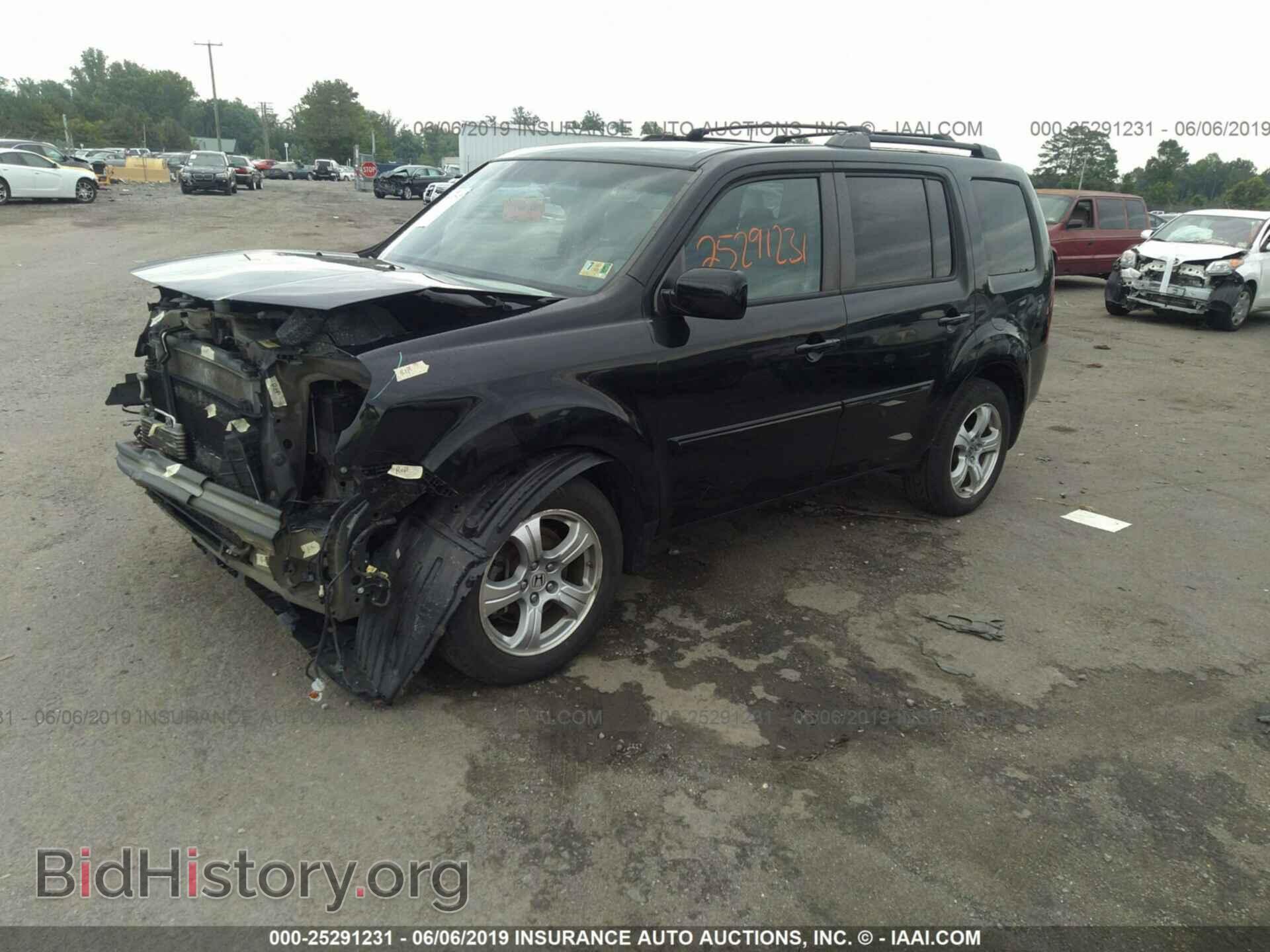 2012 HONDA PILOT - VIN: 5FNYF4H47CB001541 - Photo 2